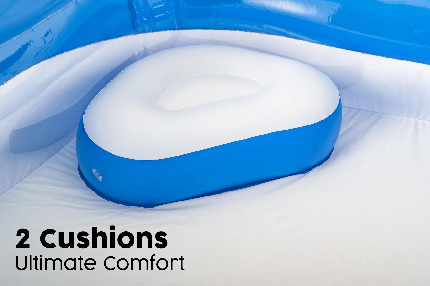 Family Inflatable Paddling Pool with Built-In Seats - Image 6