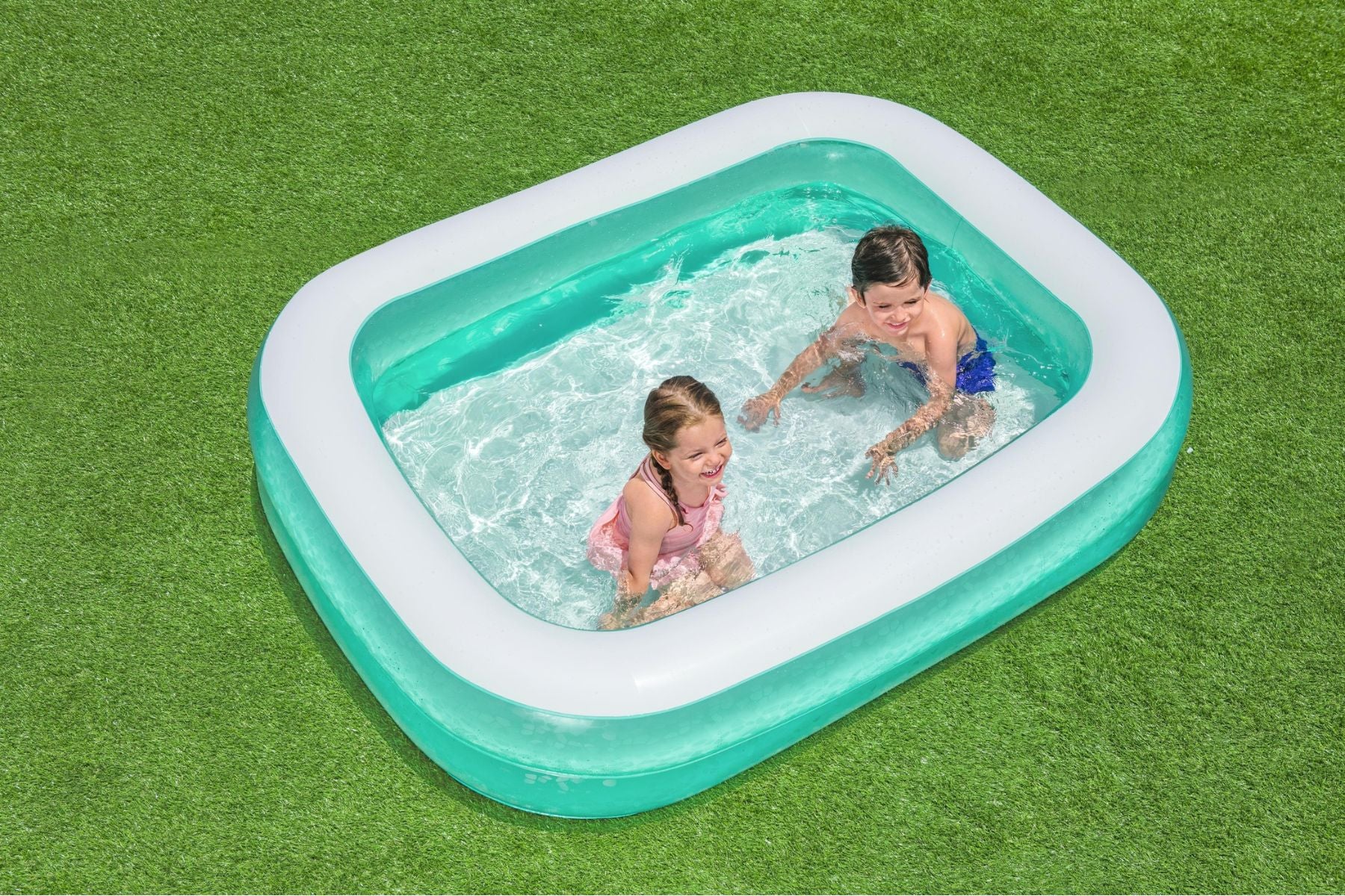 Family Rectangular Inflatable Swimming Pool - Image 5