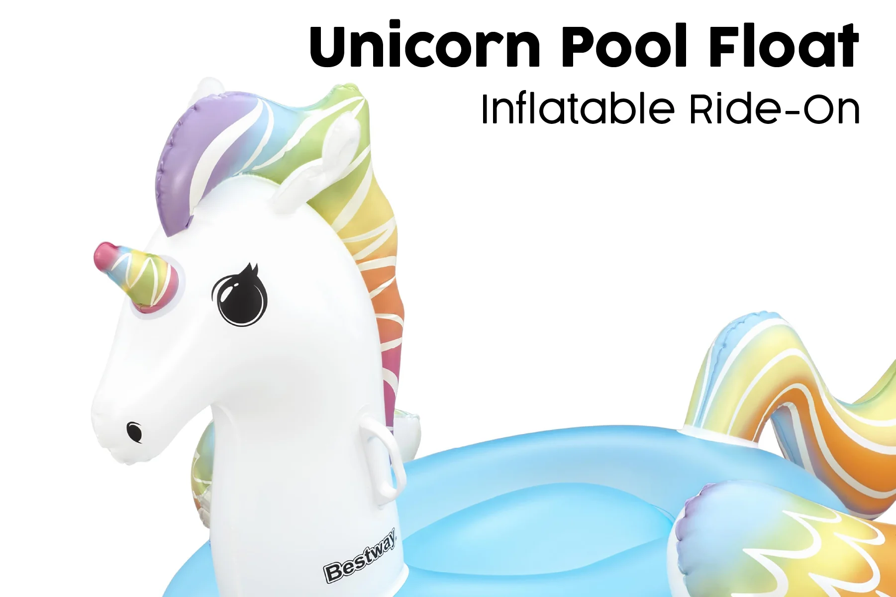 Inflatable Unicorn Pool Float - Image 6