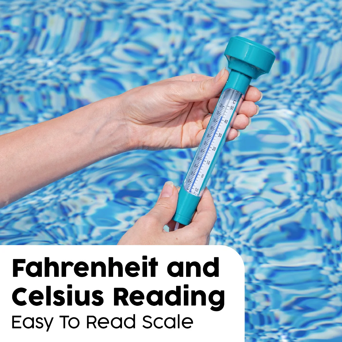 Floating Pool Thermometer for Swimming Pools - Image 3