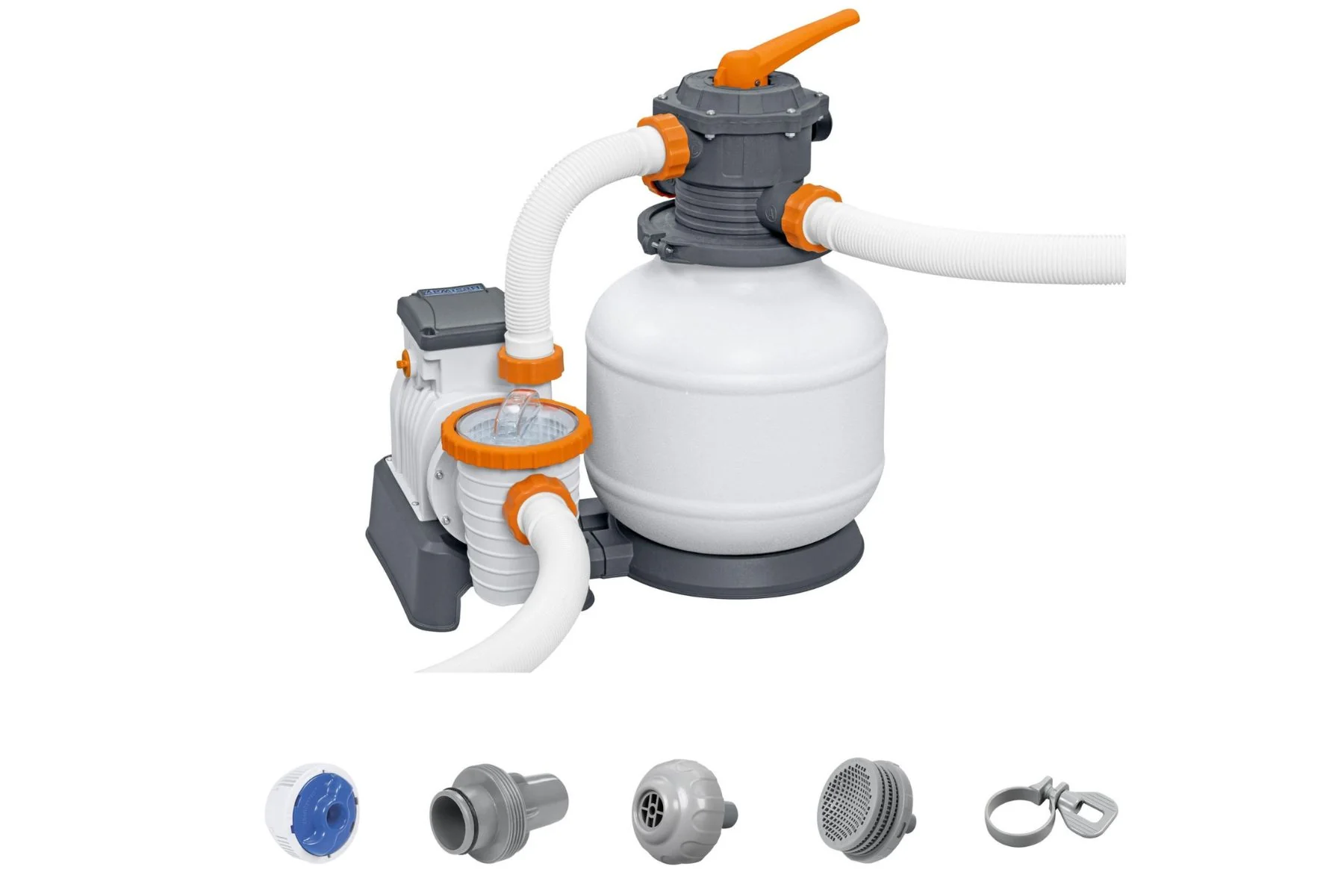 2200gal Pool Sand Filter for All Above Ground Pools - Outlet - Image 3