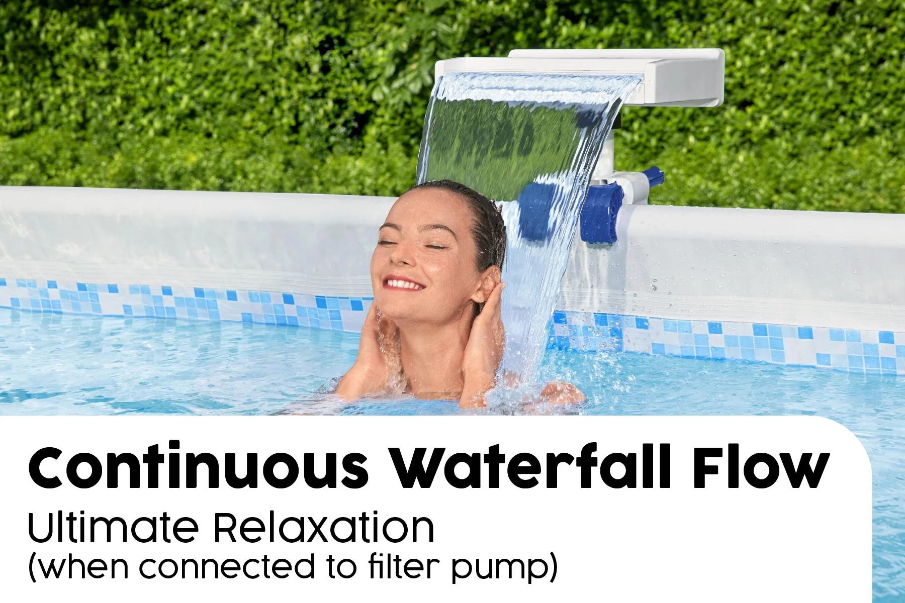 Flowclear Soothing LED Waterfall, Above Ground Pool Accessory - Image 5