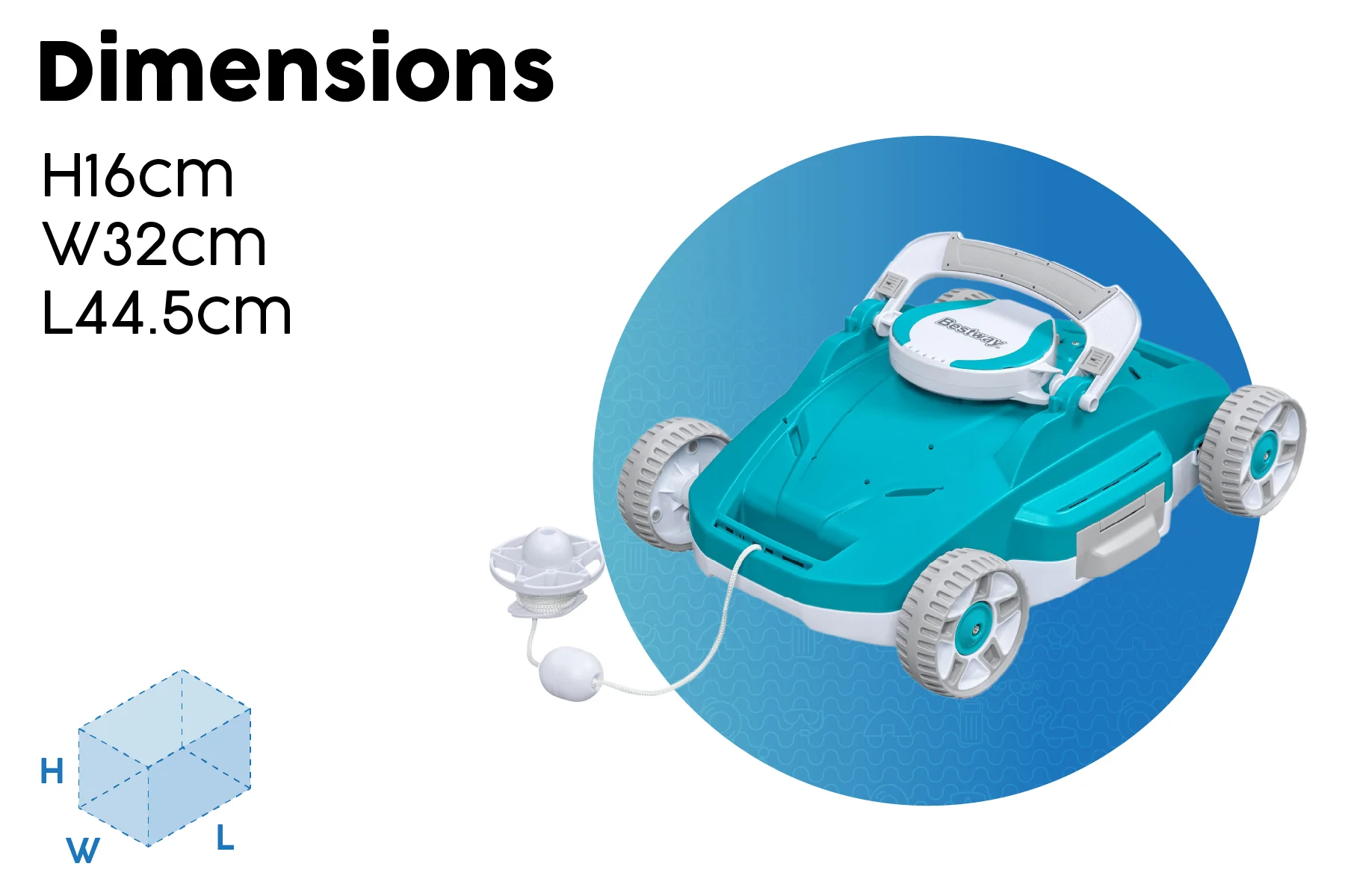 Aquatronix G200 Robotic Automatic Swimming Pool Vacuum Cleaner - Image 10