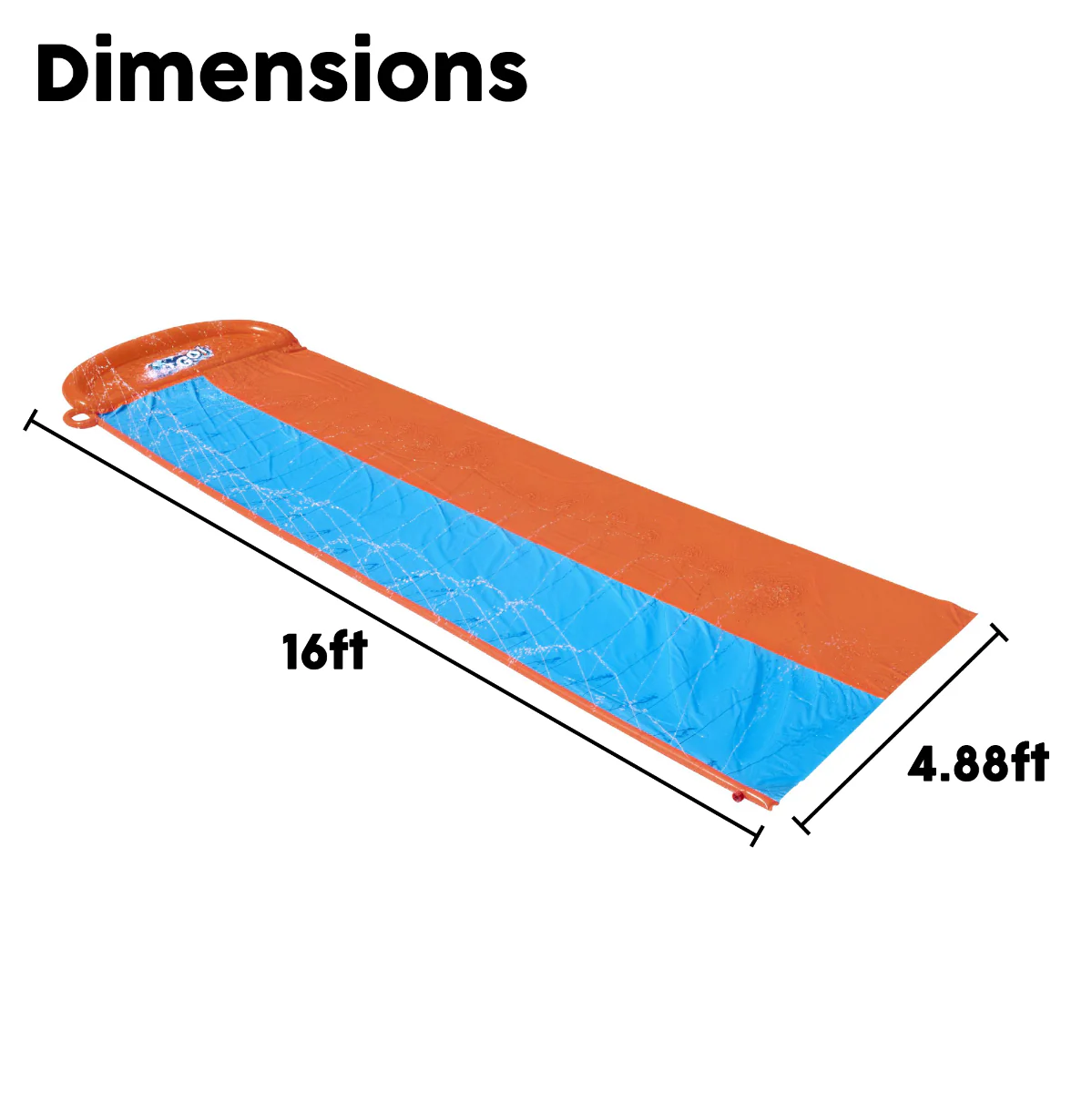 H2OGO! Double Slip and Slide, with Sprinklers - Image 9