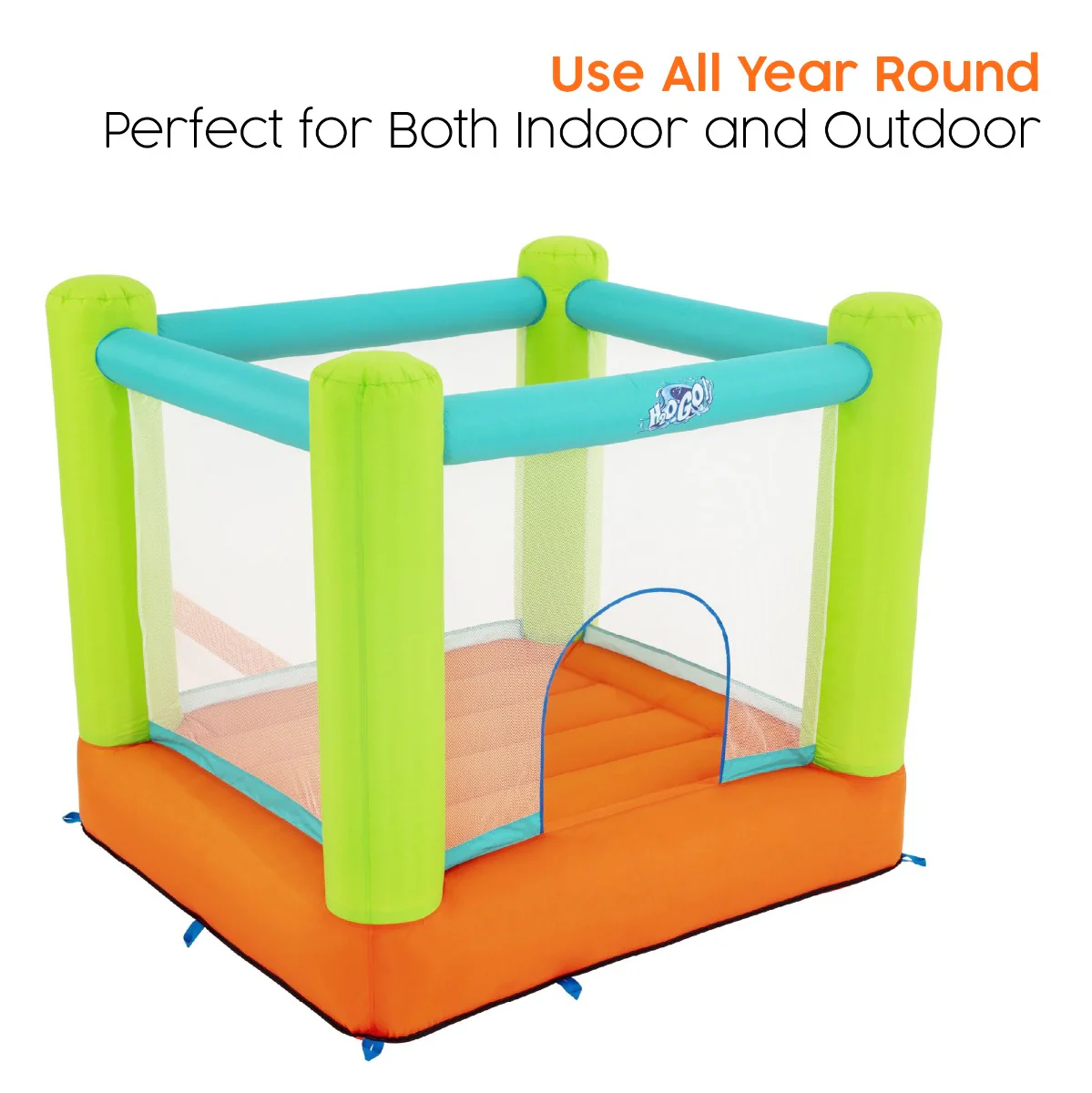 H2OGO! Kids Inflatable Jump and Soar Bouncy Castle - Image 7