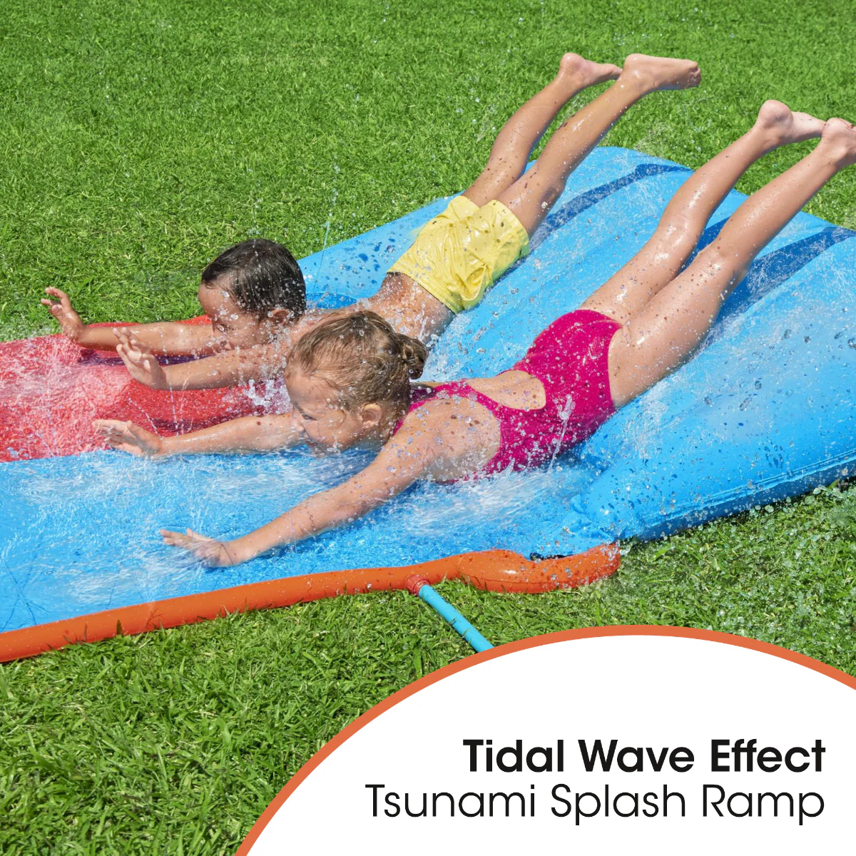 H2OGO! Tsunami Double Splash and Slide, with Sprinklers - Image 8
