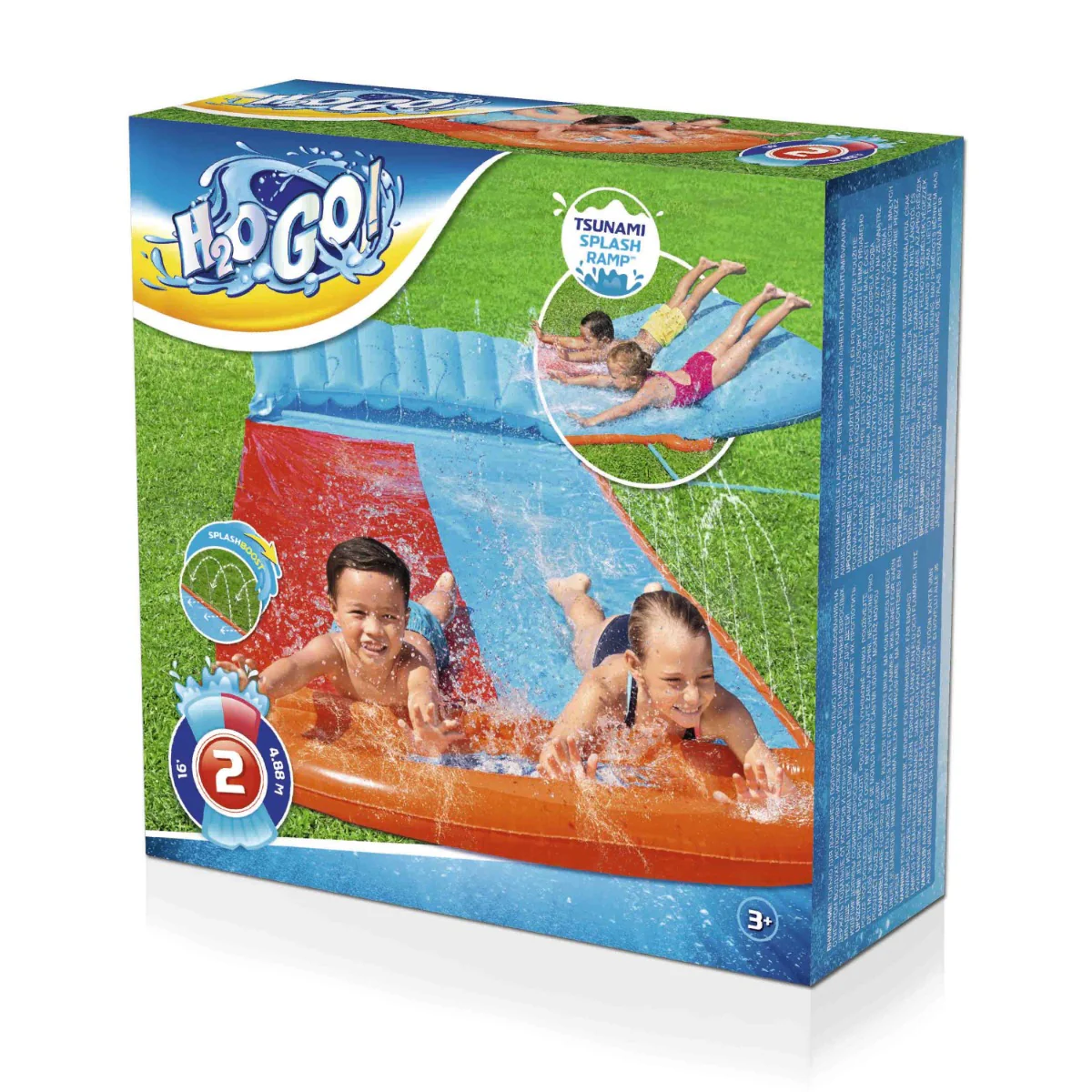 H2OGO! Tsunami Double Splash and Slide, with Sprinklers - Image 9