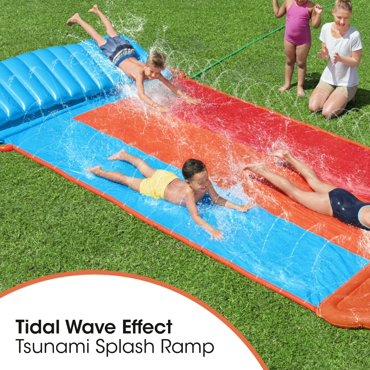 H2OGO! Tsunami Triple Splash and Slide, with Sprinklers - Image 8