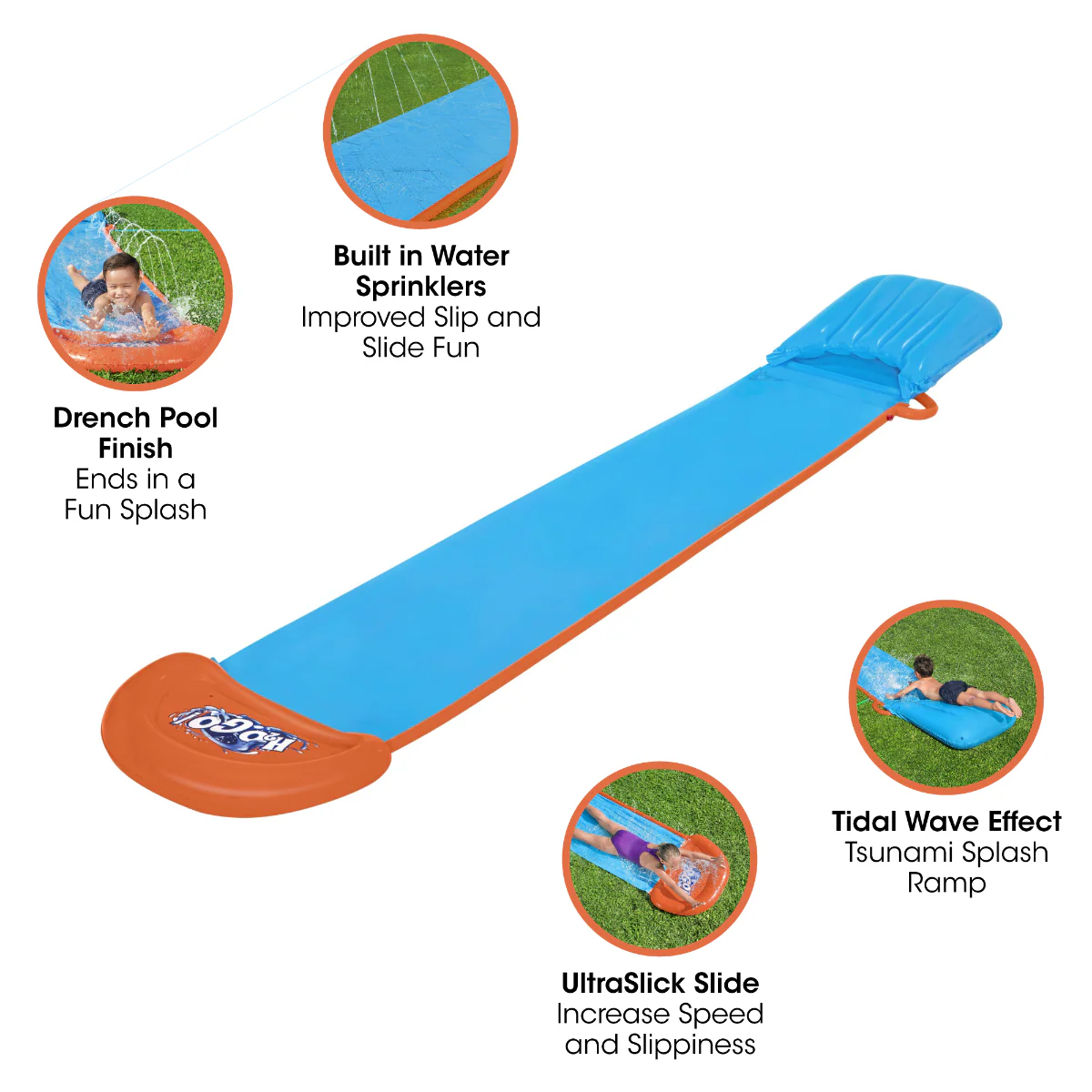 H2OGO! Tsunami Single Splash and Slide, with Sprinklers - Image 9