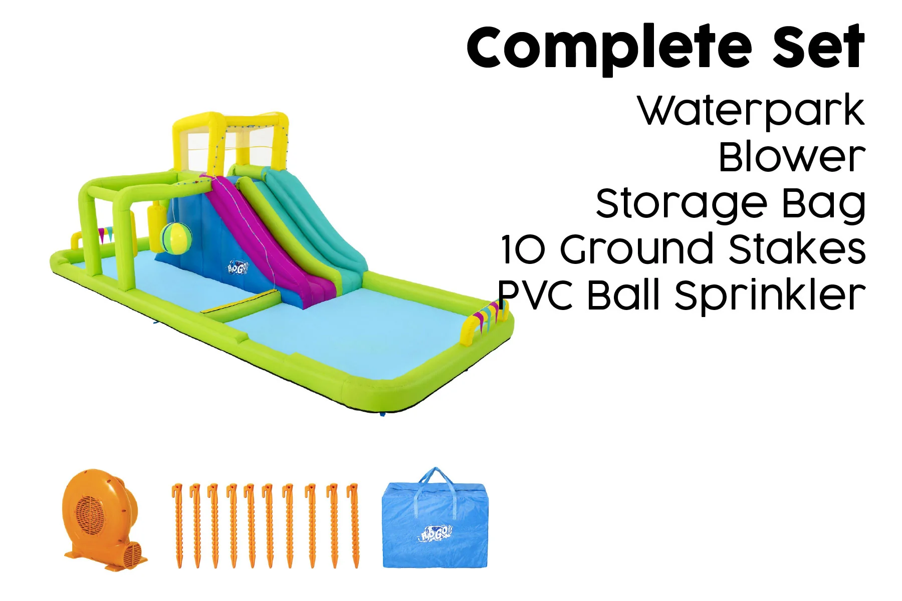 H2OGO! Splash Course Mega Inflatable Water Park - Outlet - Image 9