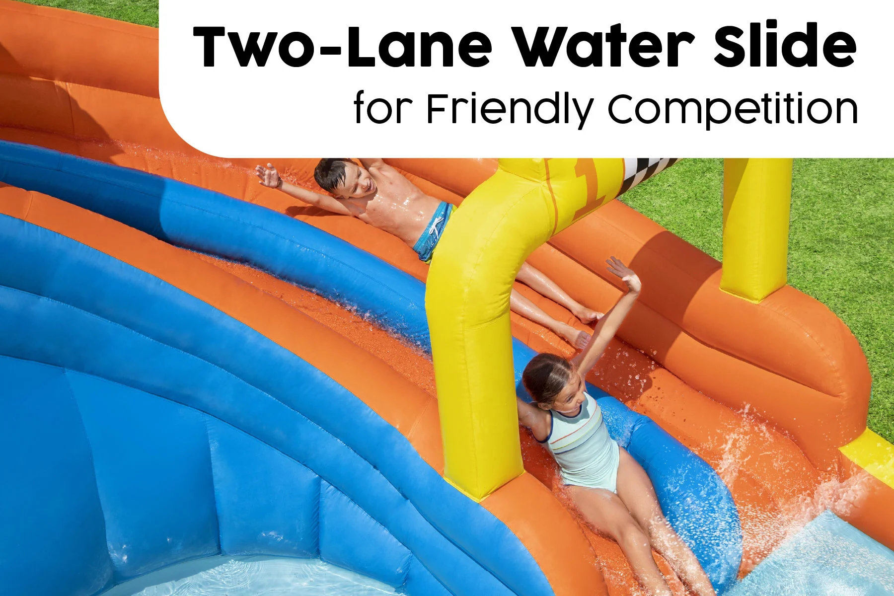 H2OGO! Super Speedway Mega Inflatable Water Park - Outlet - Image 5