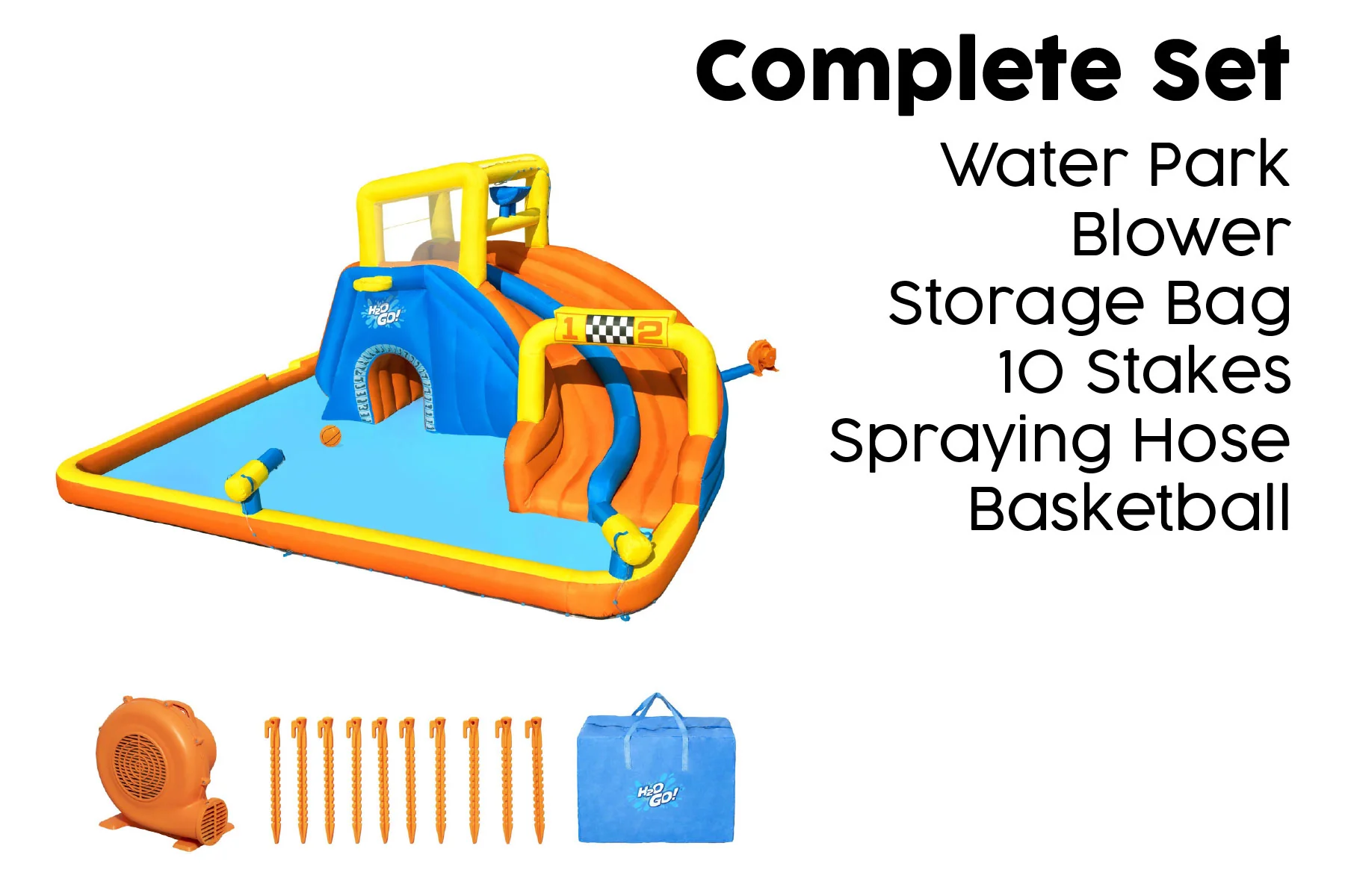 H2OGO! Super Speedway Mega Inflatable Water Park - Outlet - Image 9