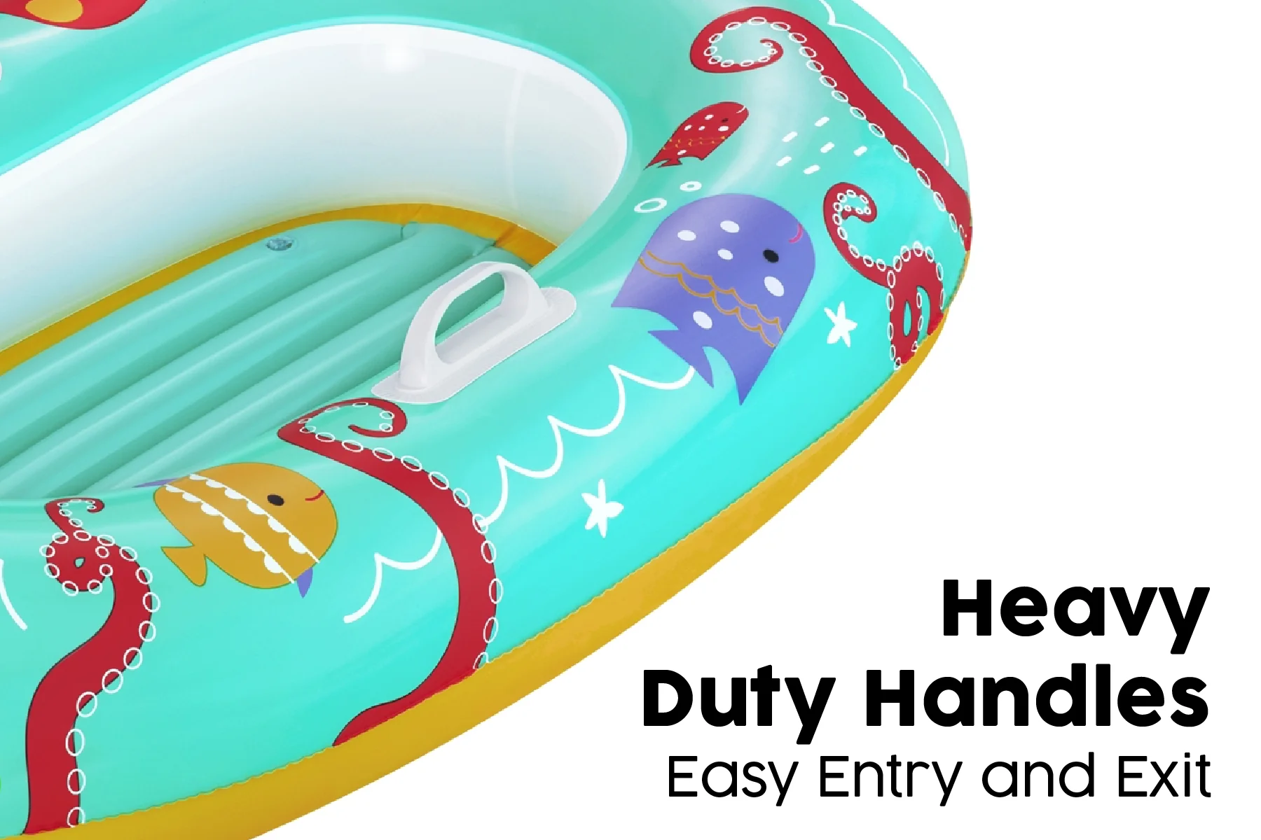 Kids Inflatable Crustacean Pool Boat - Image 5