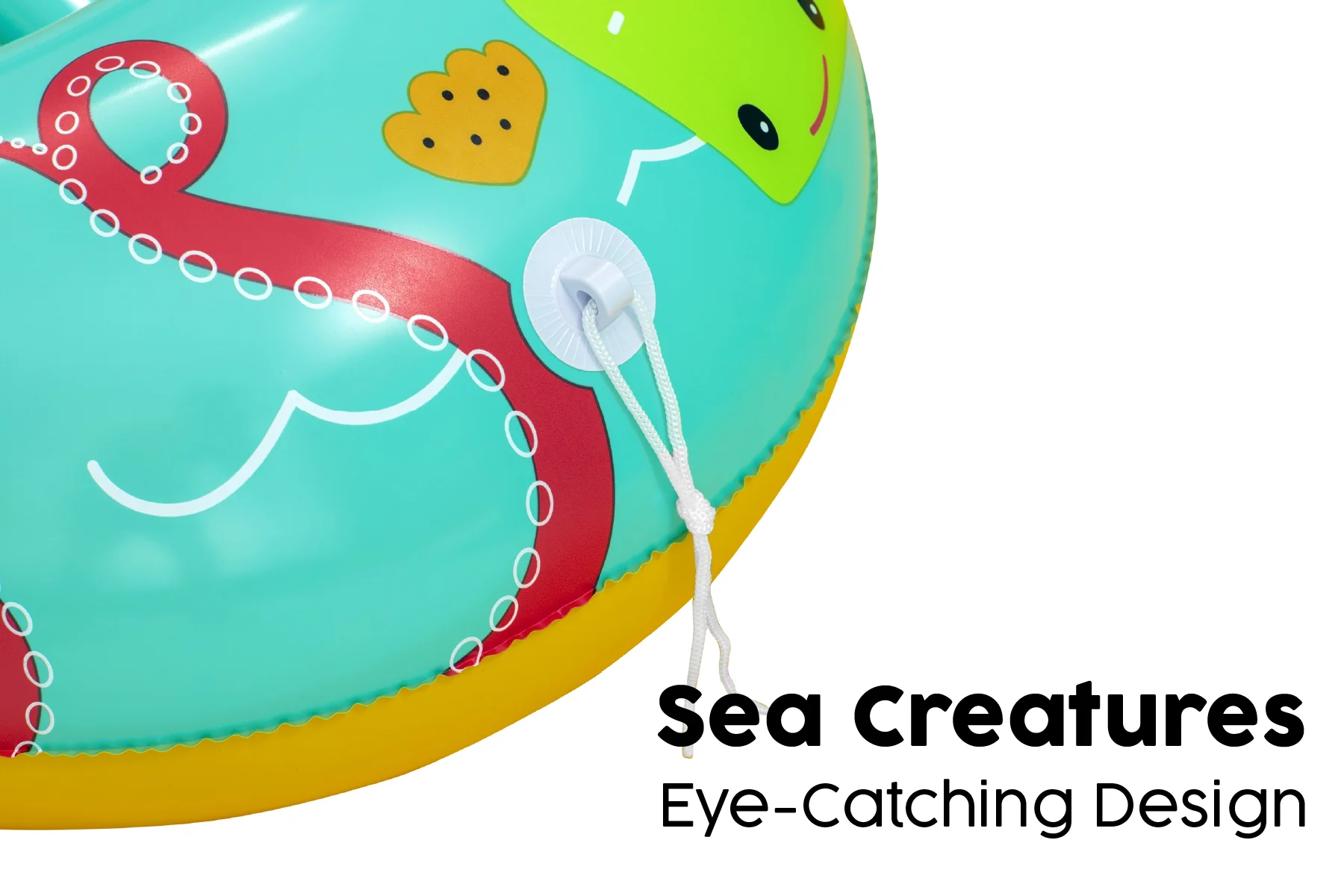 Kids Inflatable Crustacean Pool Boat - Image 6