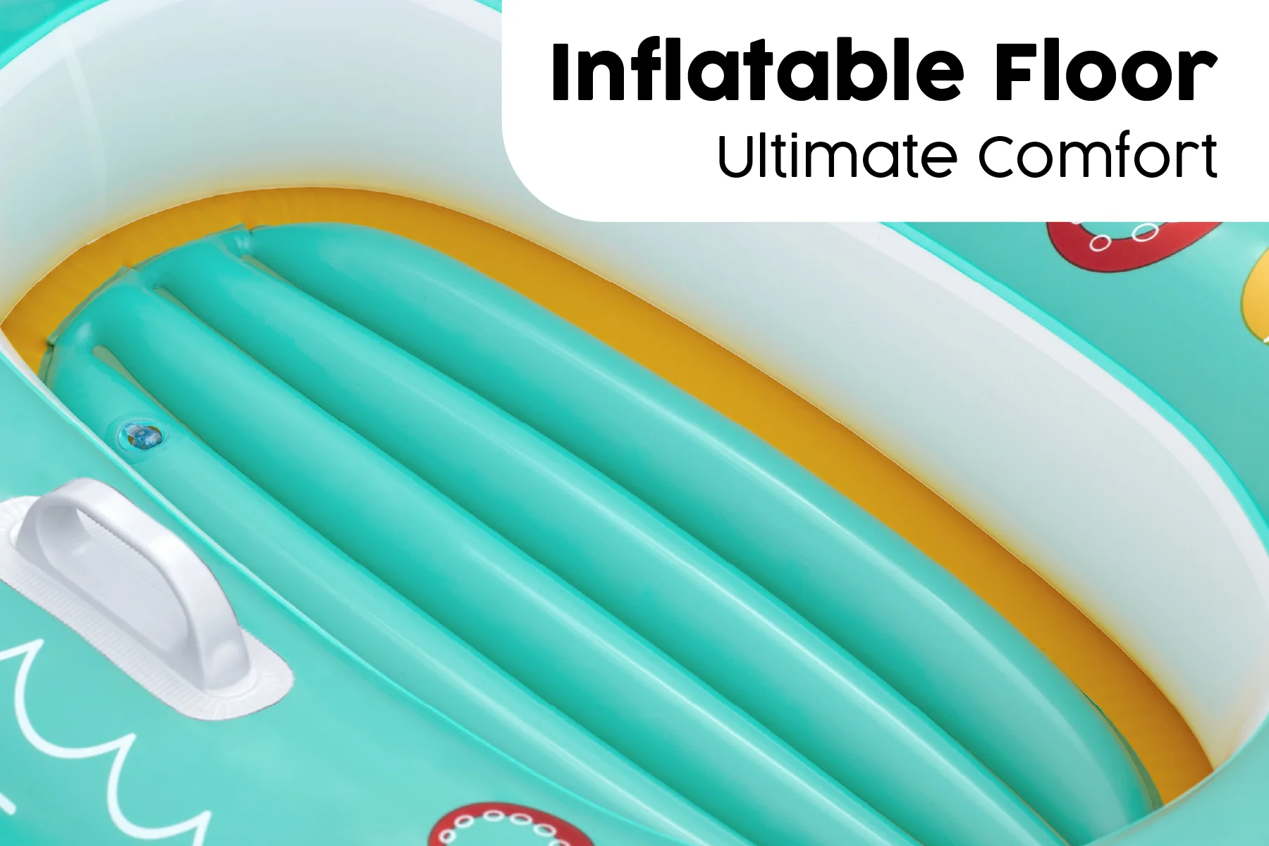 Kids Inflatable Crustacean Pool Boat - Image 7