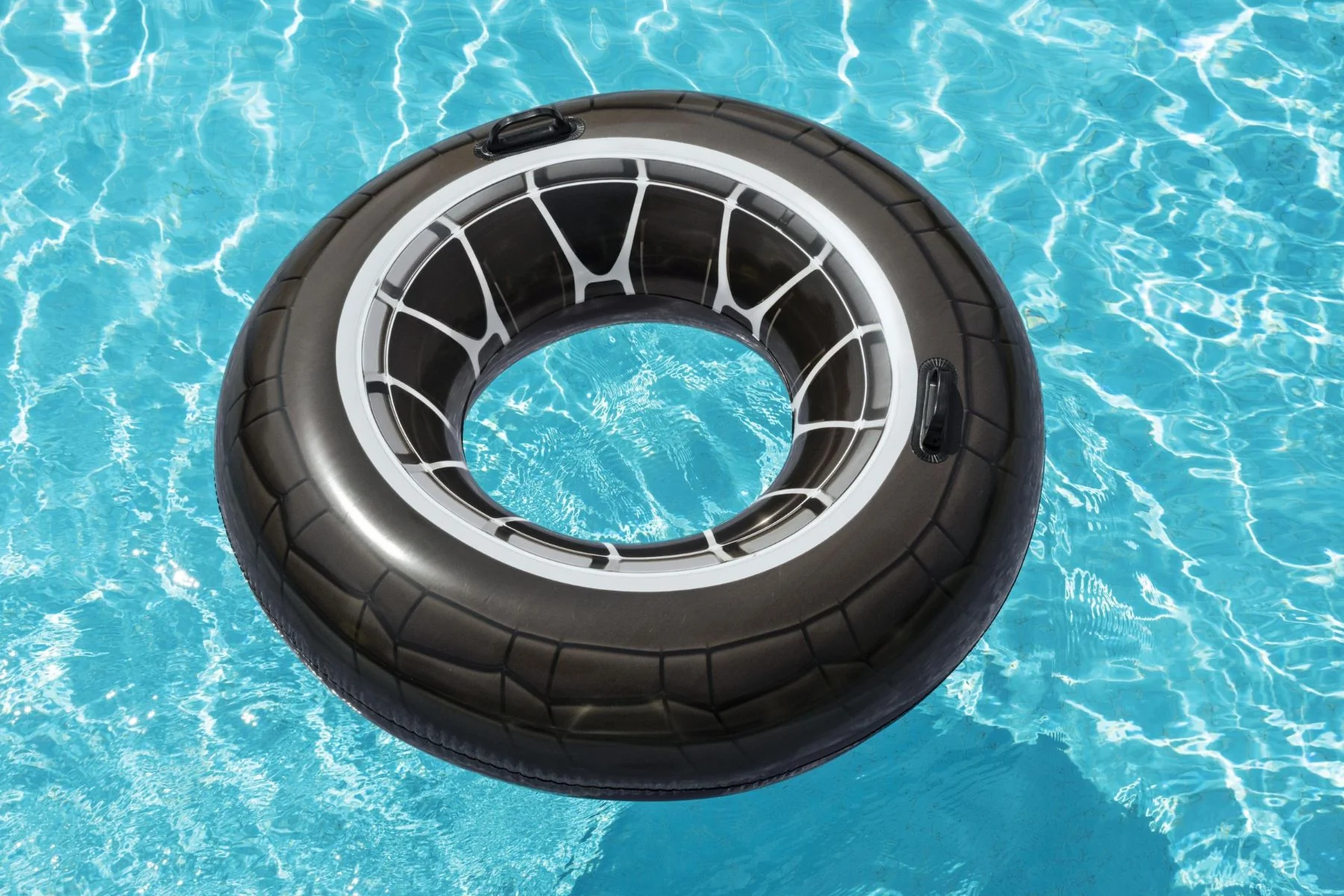 Inflatable High Velocity Tyre Swim Ring Pool Float - Image 6