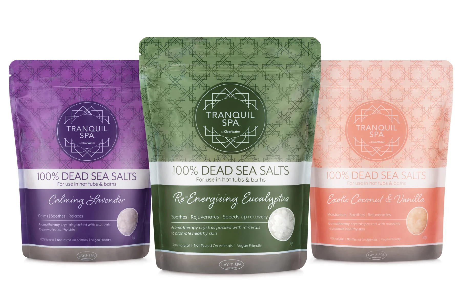 Tranquil Spa Dead Sea Salts Collection - Image 3