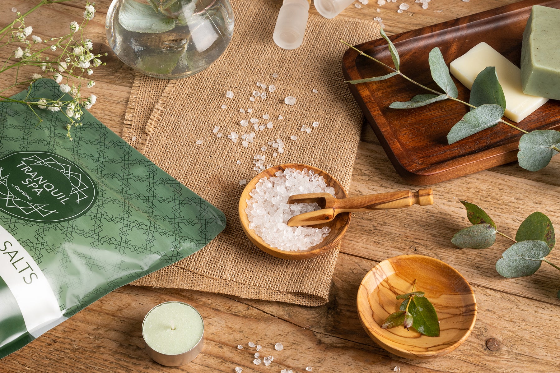 Tranquil Spa Dead Sea Salts - Eucalyptus - Image 3