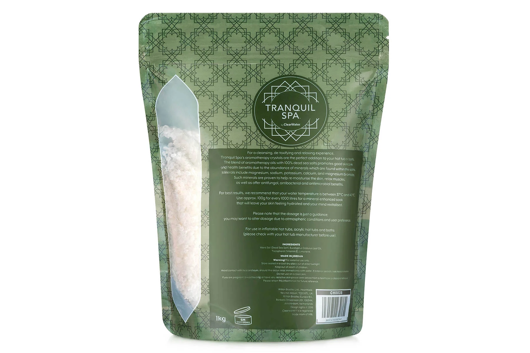 Tranquil Spa Dead Sea Salts - Eucalyptus - Image 6