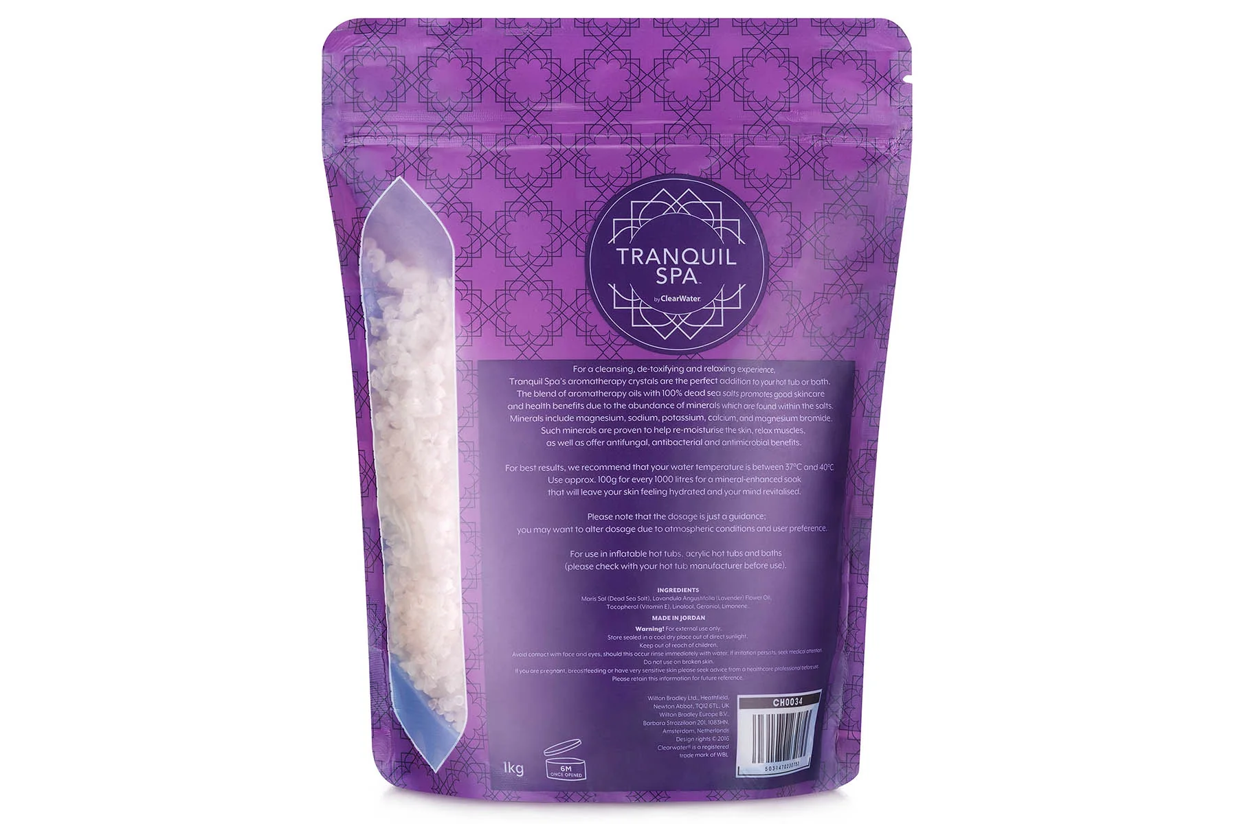 Tranquil Spa Dead Sea Salts - Lavender - Image 5