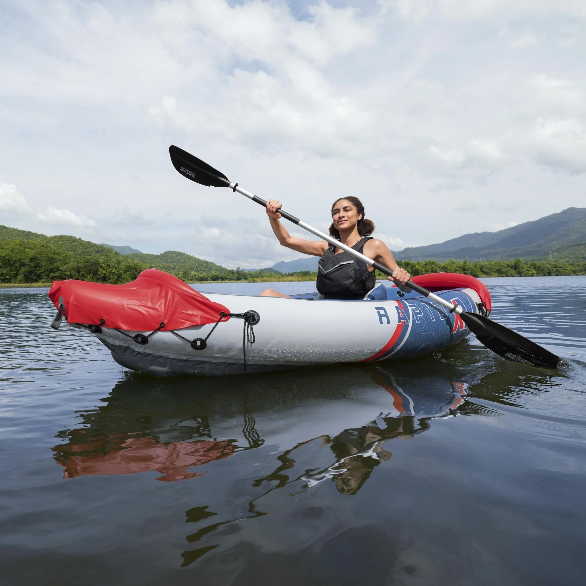 Hydro-Force 1 Person Inflatable Kayak – Rapid - Image 2