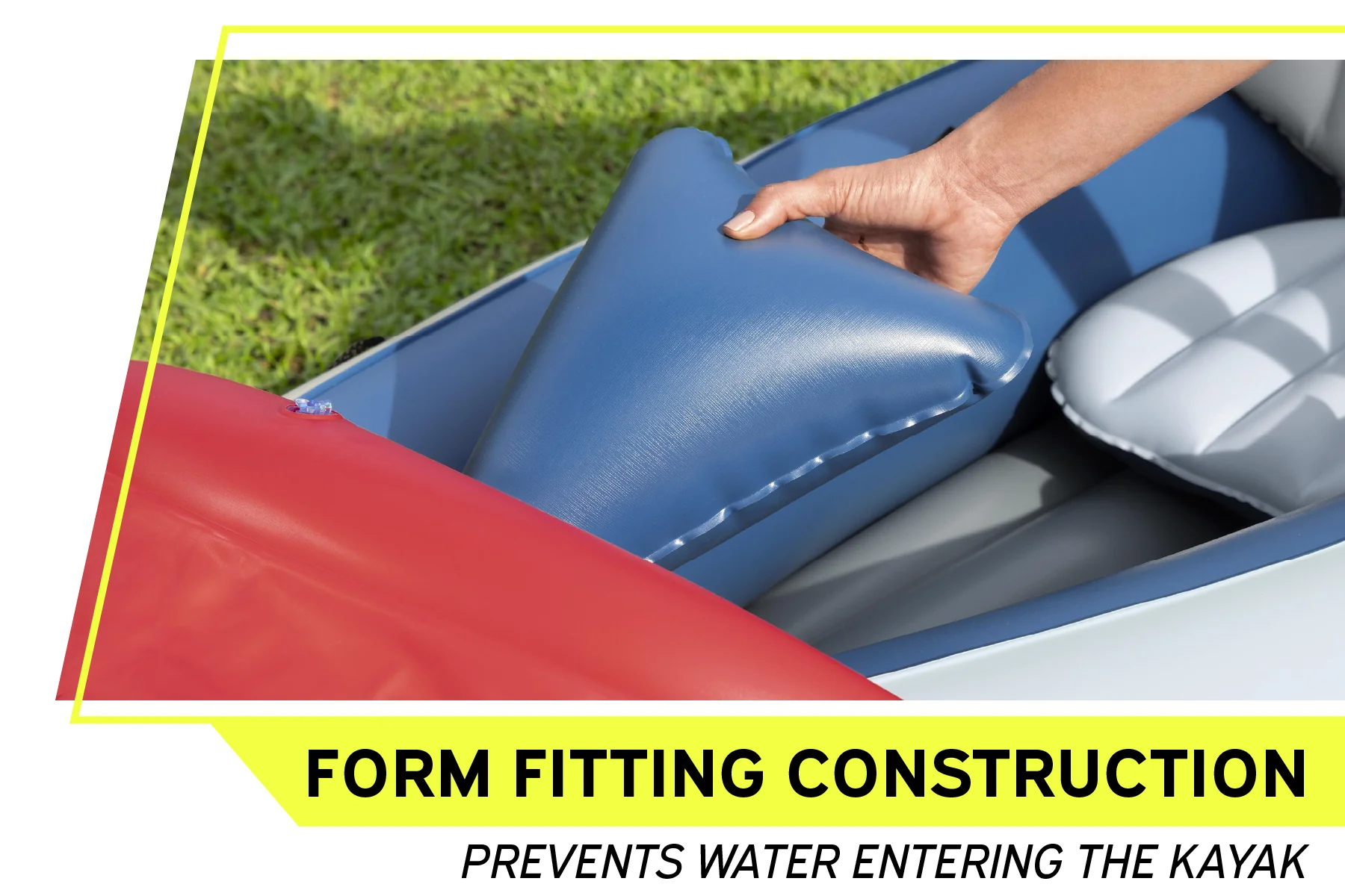 Hydro-Force 1 Person Inflatable Kayak – Rapid - Image 8