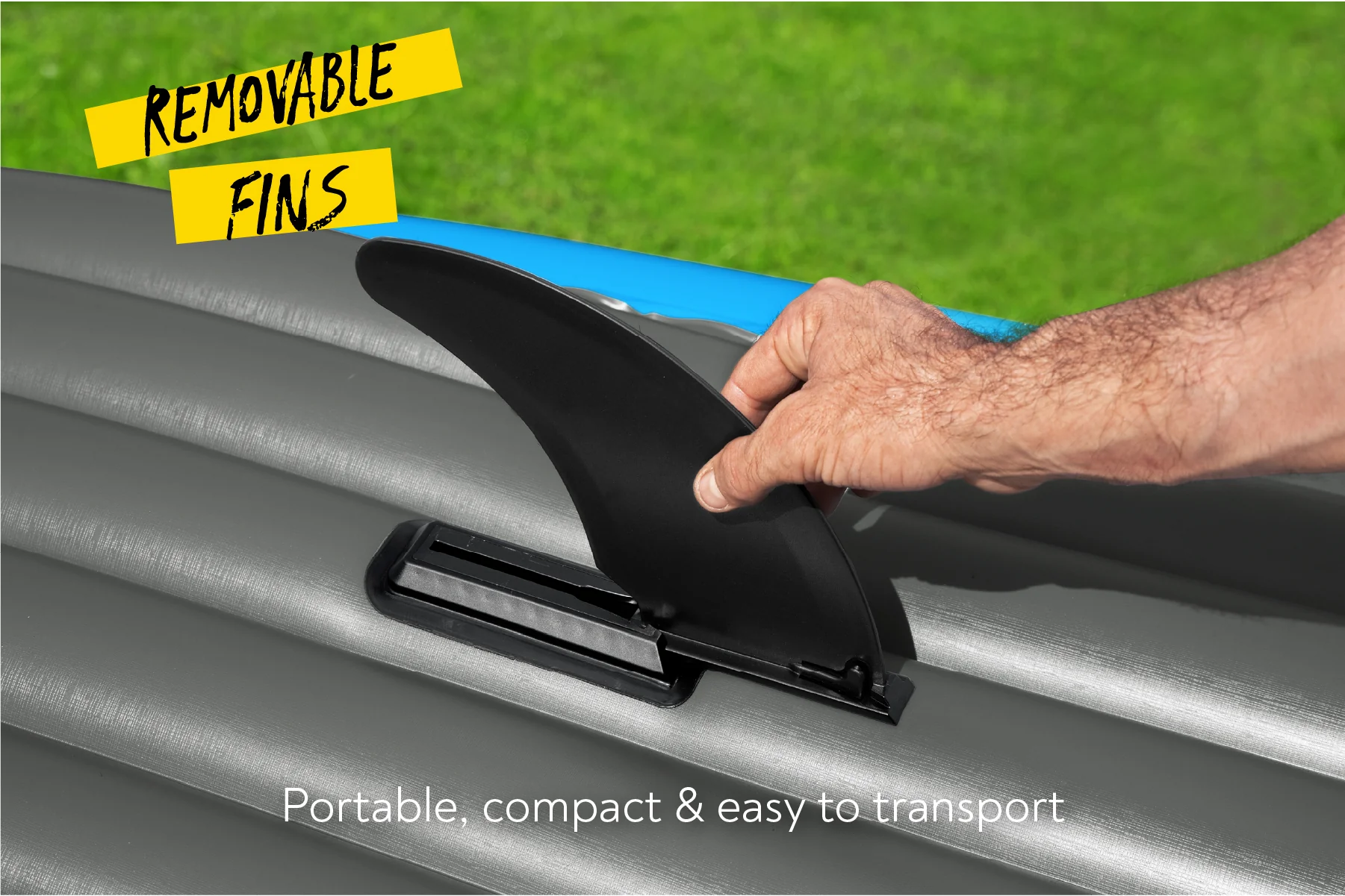 Hydro-Force 1 Person Inflatable Kayak Set - Cove Champion - Image 6