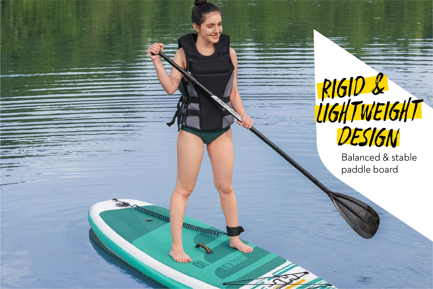 Hydro-Force 10ft Inflatable Paddle Board SUP Set - HuaKa'i - Image 5