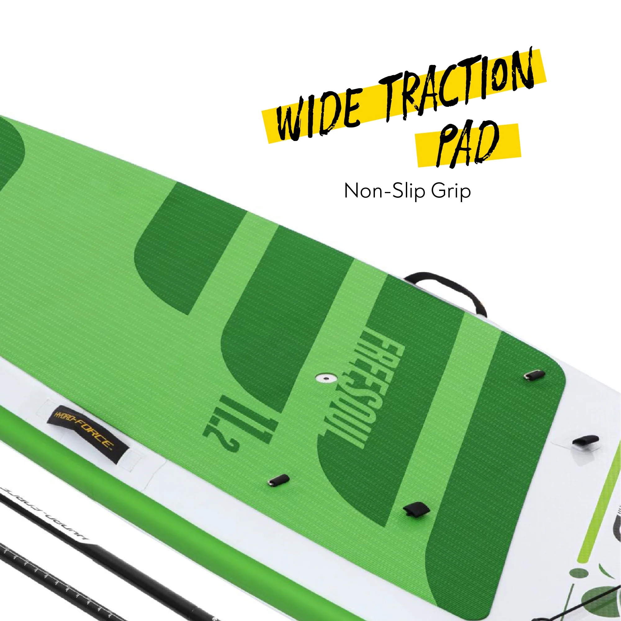 Hydro-Force 11ft 2" Inflatable Paddle Board/Kayak Set - Freesoul Tech - Outlet - Image 7