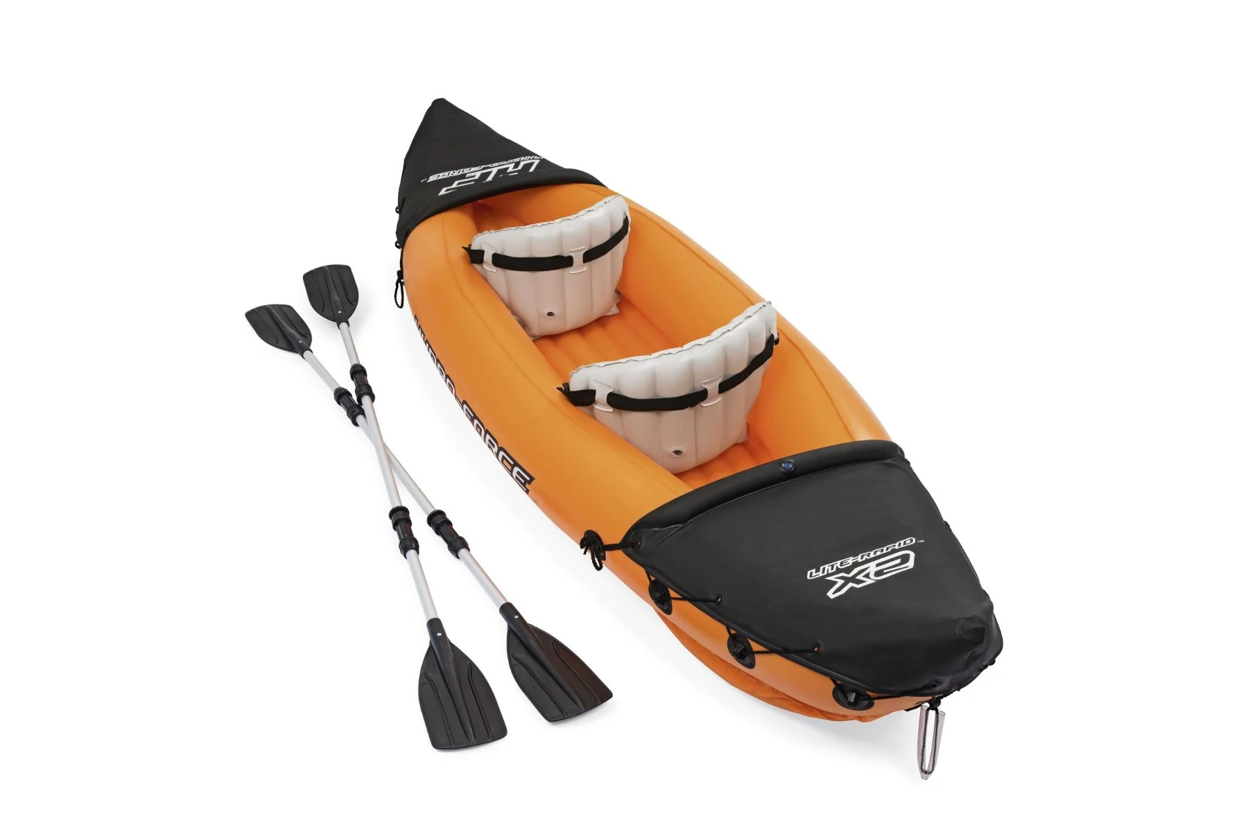 Hydro-Force 2 Person Inflatable Kayak Complete Set - Rapid - Outlet - Image 7