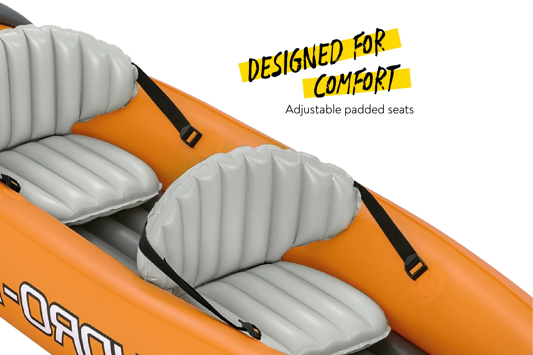 Hydro-force 2 Person Inflatable Kayak Set - Rapid - Image 7
