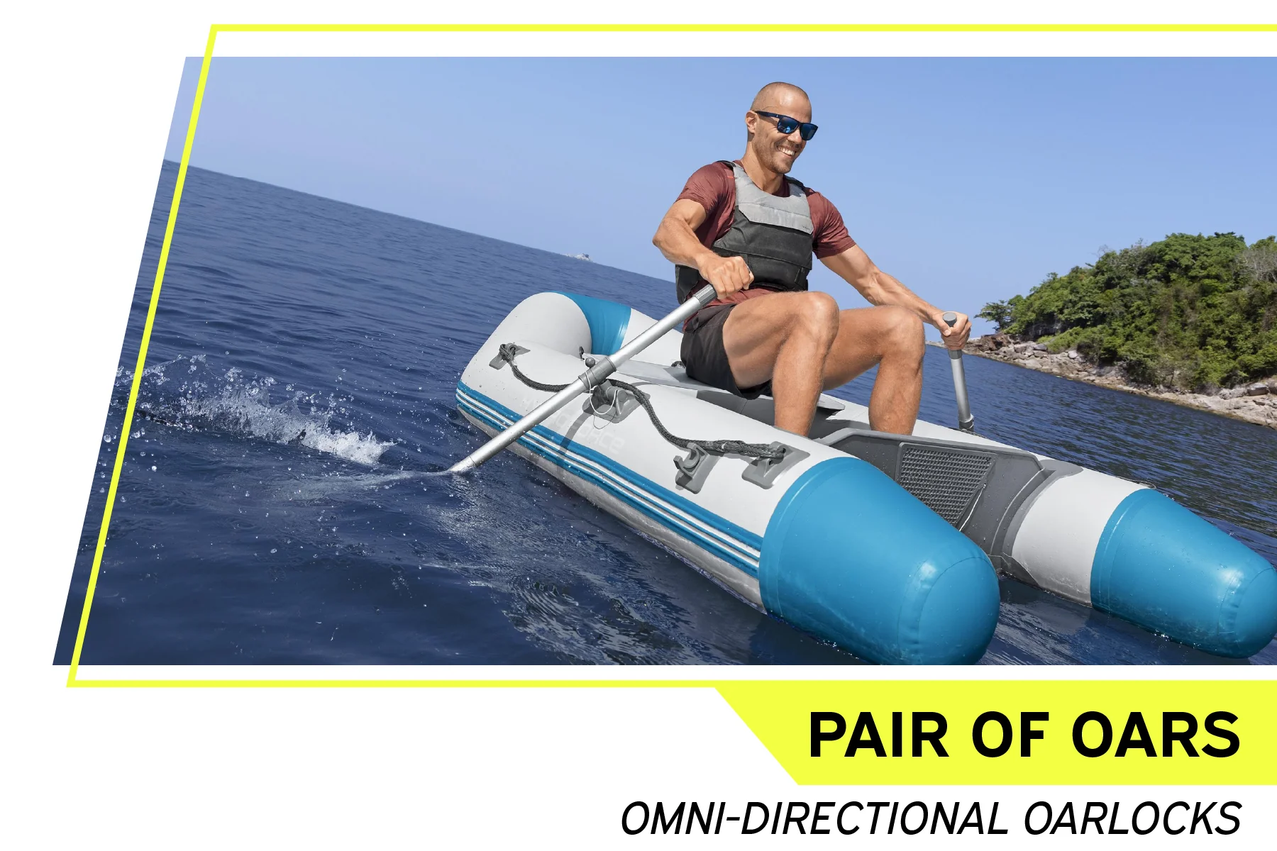 Hydro- Force 2 Person Inflatable Sport Boat - Caspian Elite - Image 7