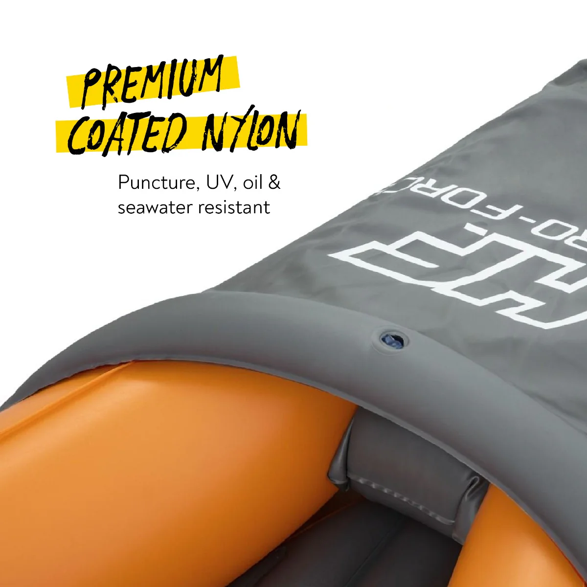 Hydro-Force 3 Person Inflatable Kayak Set - Rapid - Image 8