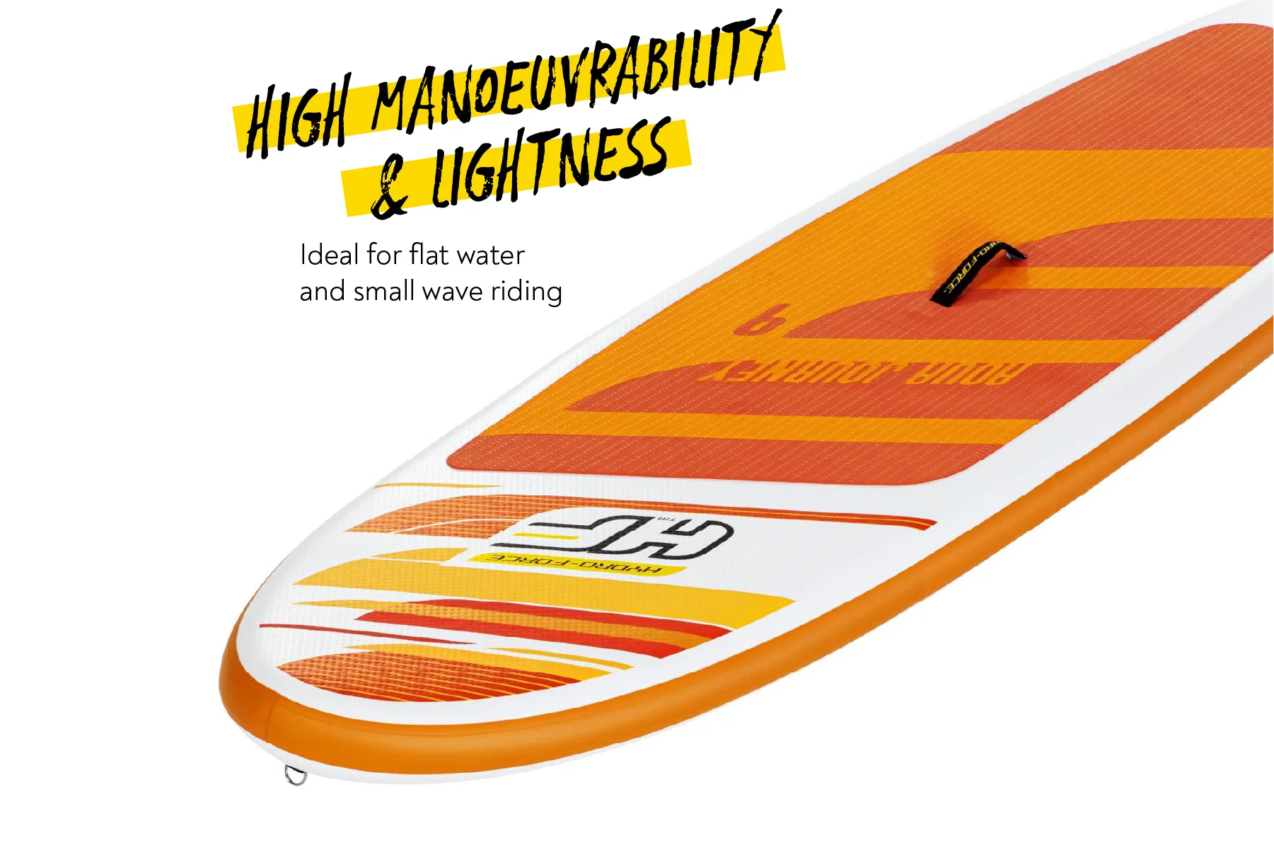 Hydro-Force 9ft Inflatable Paddle Board SUP Set - Aqua Journey - Image 6