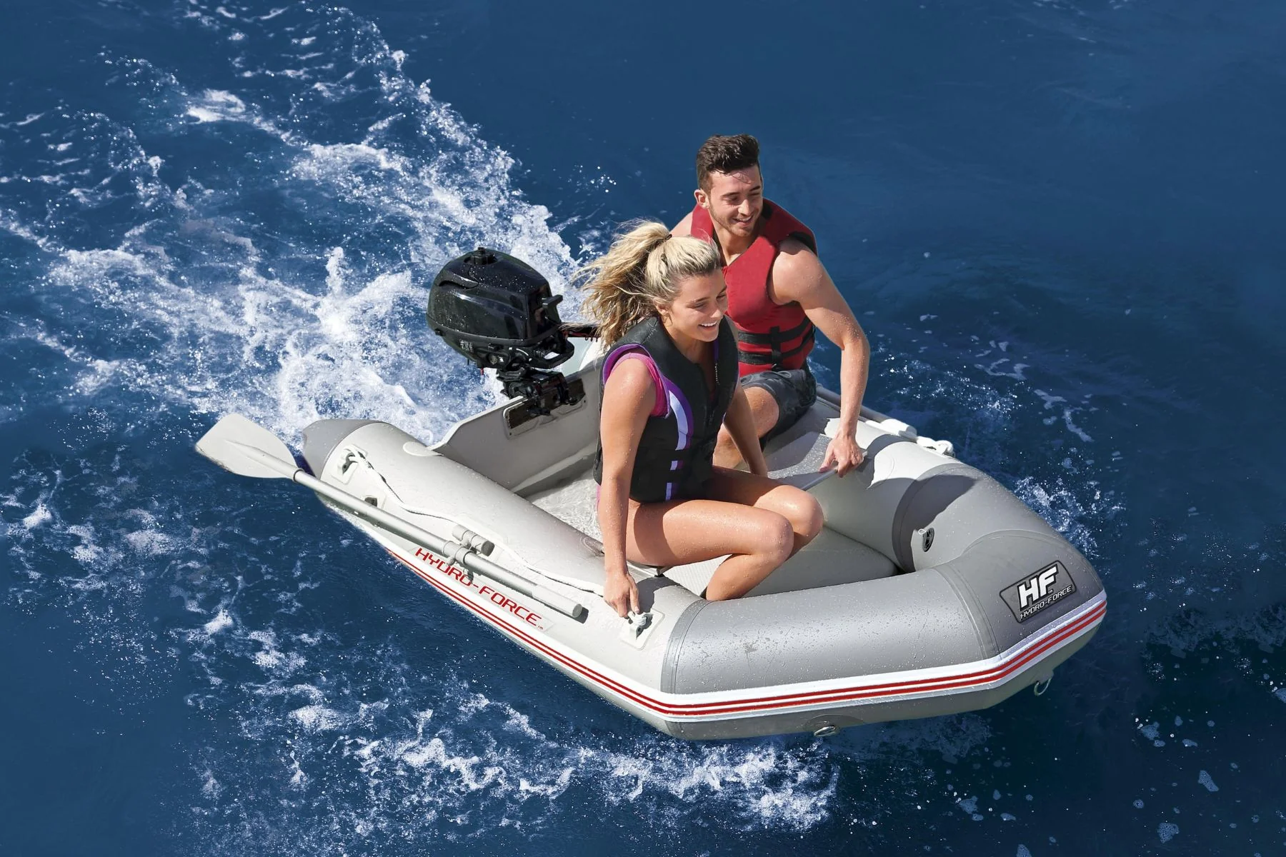 Hydro-Force 2 Person Inflatable Sport Boat - Caspian - Image 4