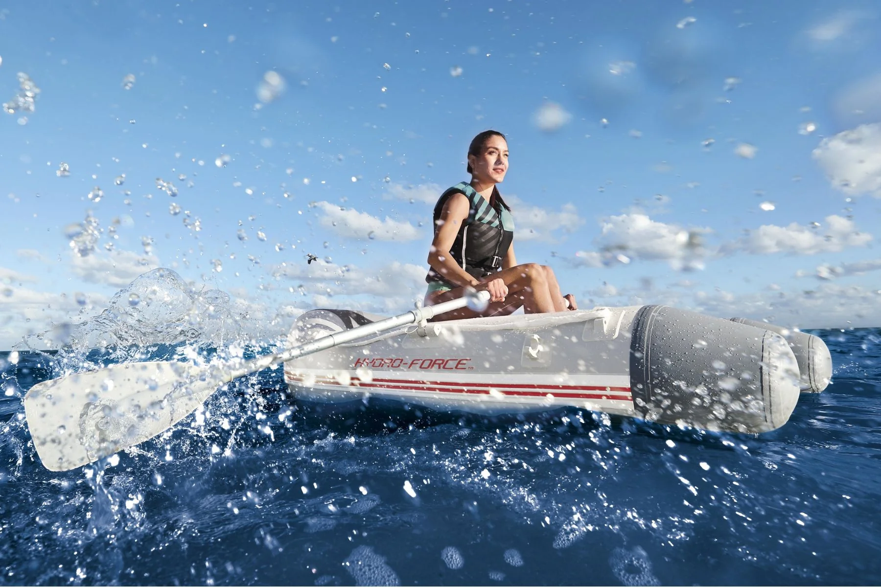 Hydro-Force 2 Person Inflatable Sport Boat - Caspian - Image 6
