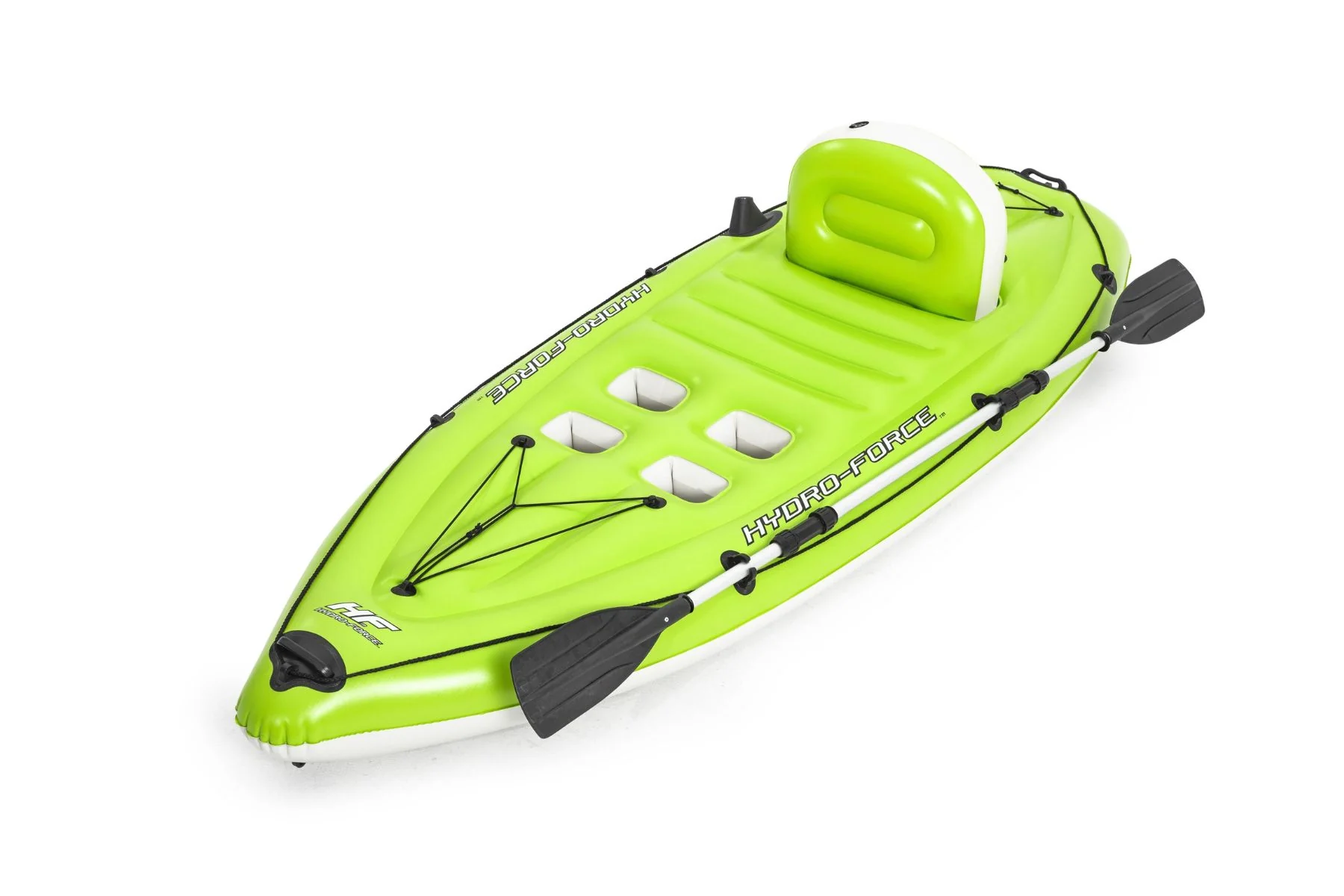 Hydro-Force 1 Person Inflatable Fishing Kayak Complete Set - Image 6