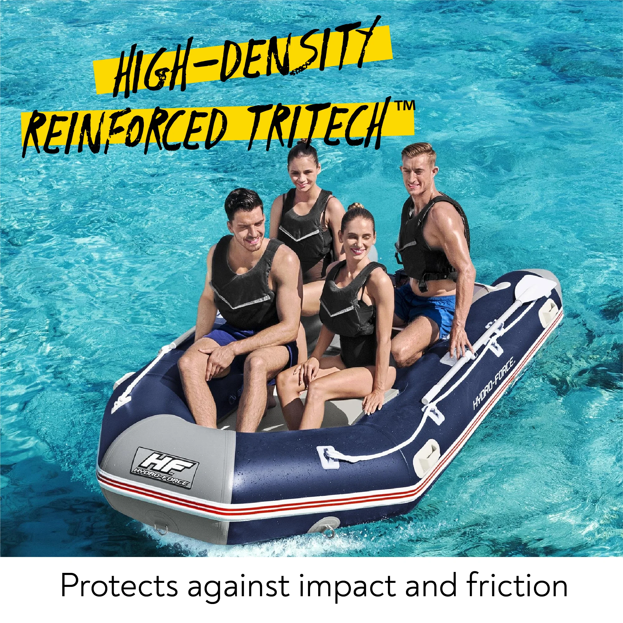 Hydro-Force 5 Person Rigid Inflatable Boat - Mirovia Pro - Image 5