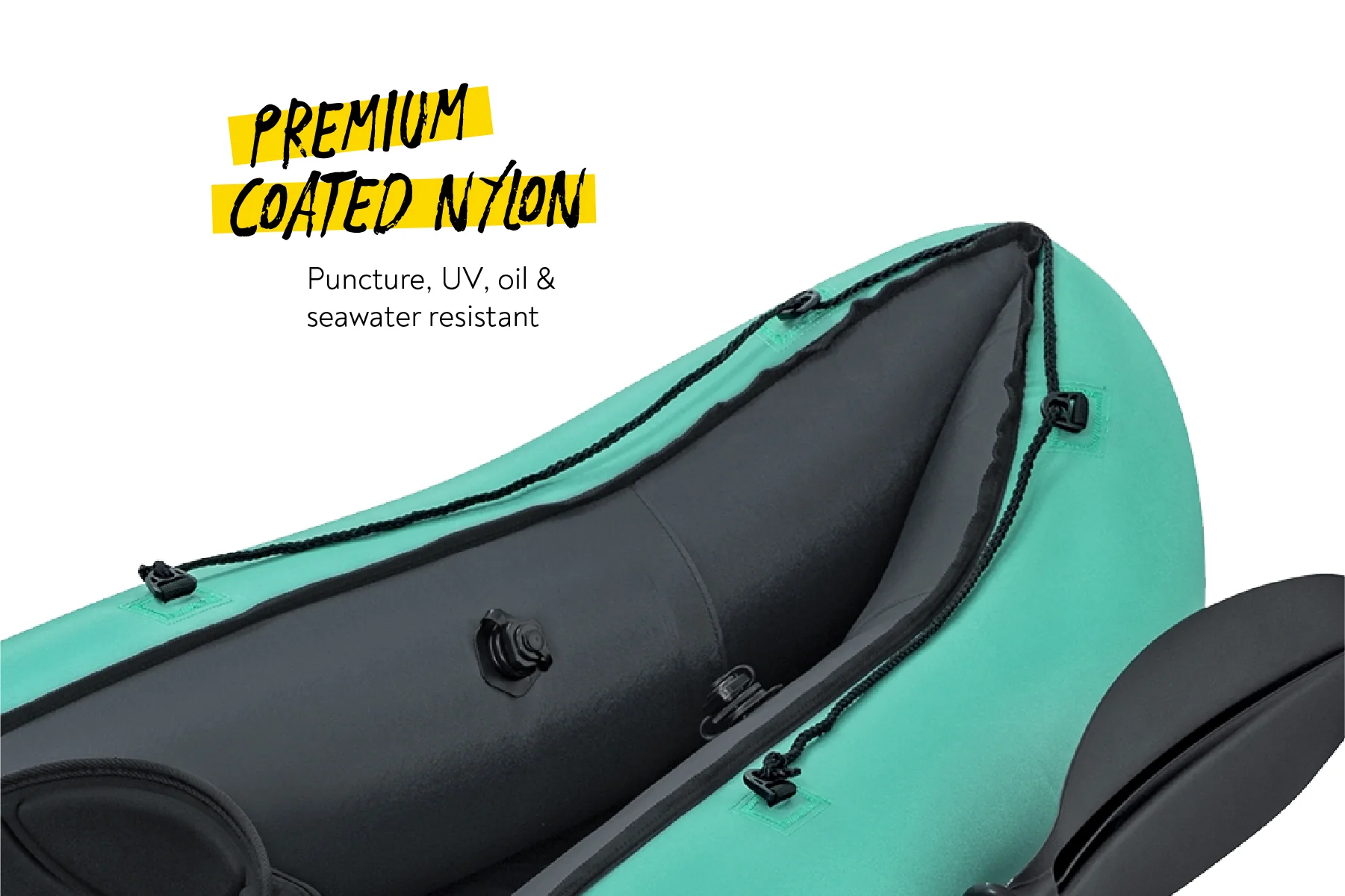 Hydro-force 1 Person Inflatable Kayak Complete Set - Ventura - Image 8