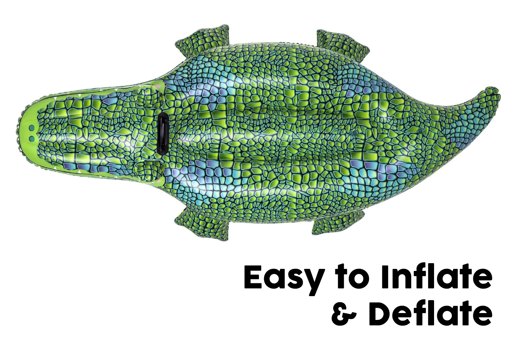 Inflatable Buddy the Croc Pool Float - Image 7