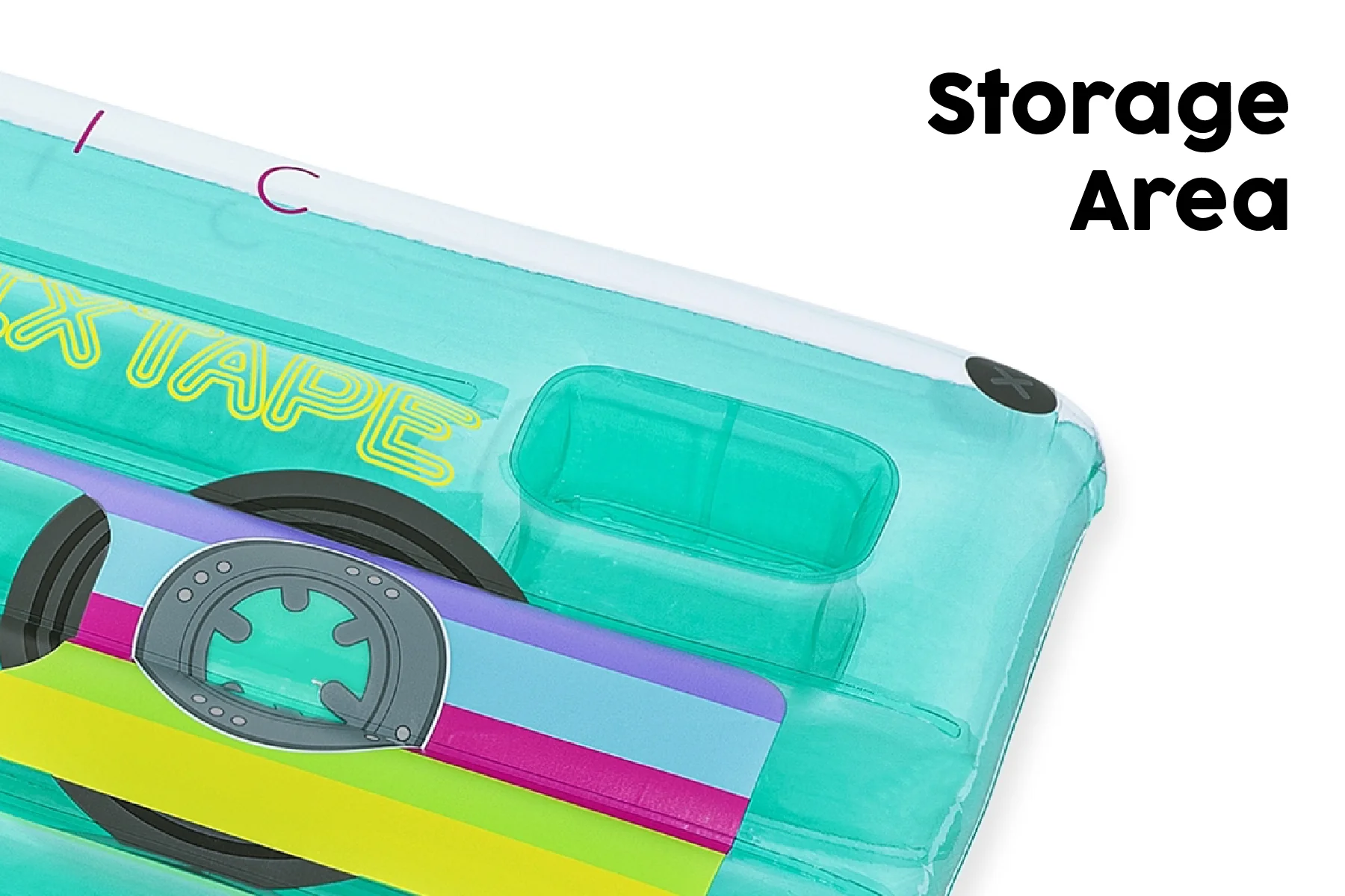 Inflatable Cassette Tape Pool Float - Image 7