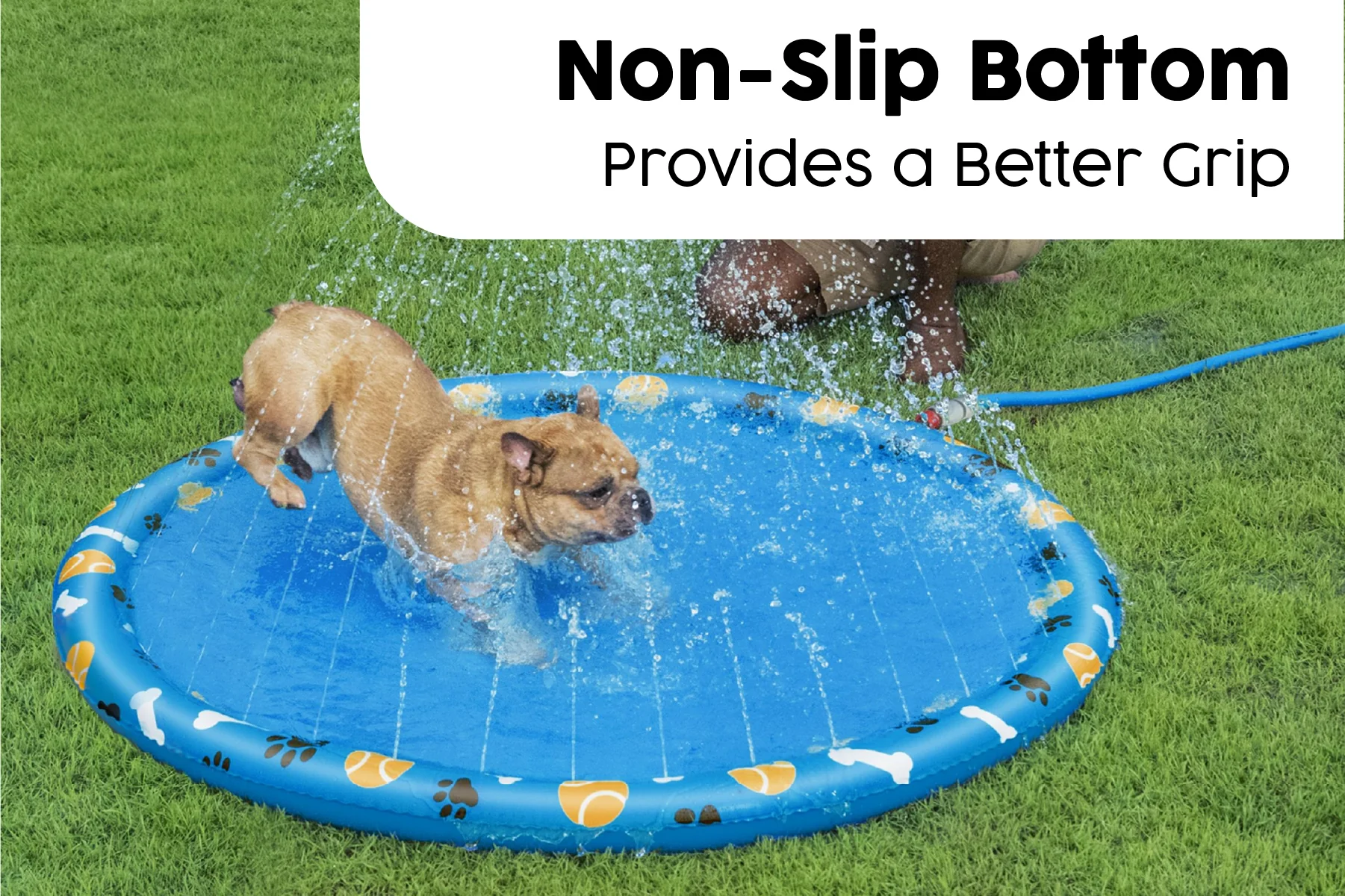 Fetchin' Fun Dog Sprinkler Splash Pad - Image 6