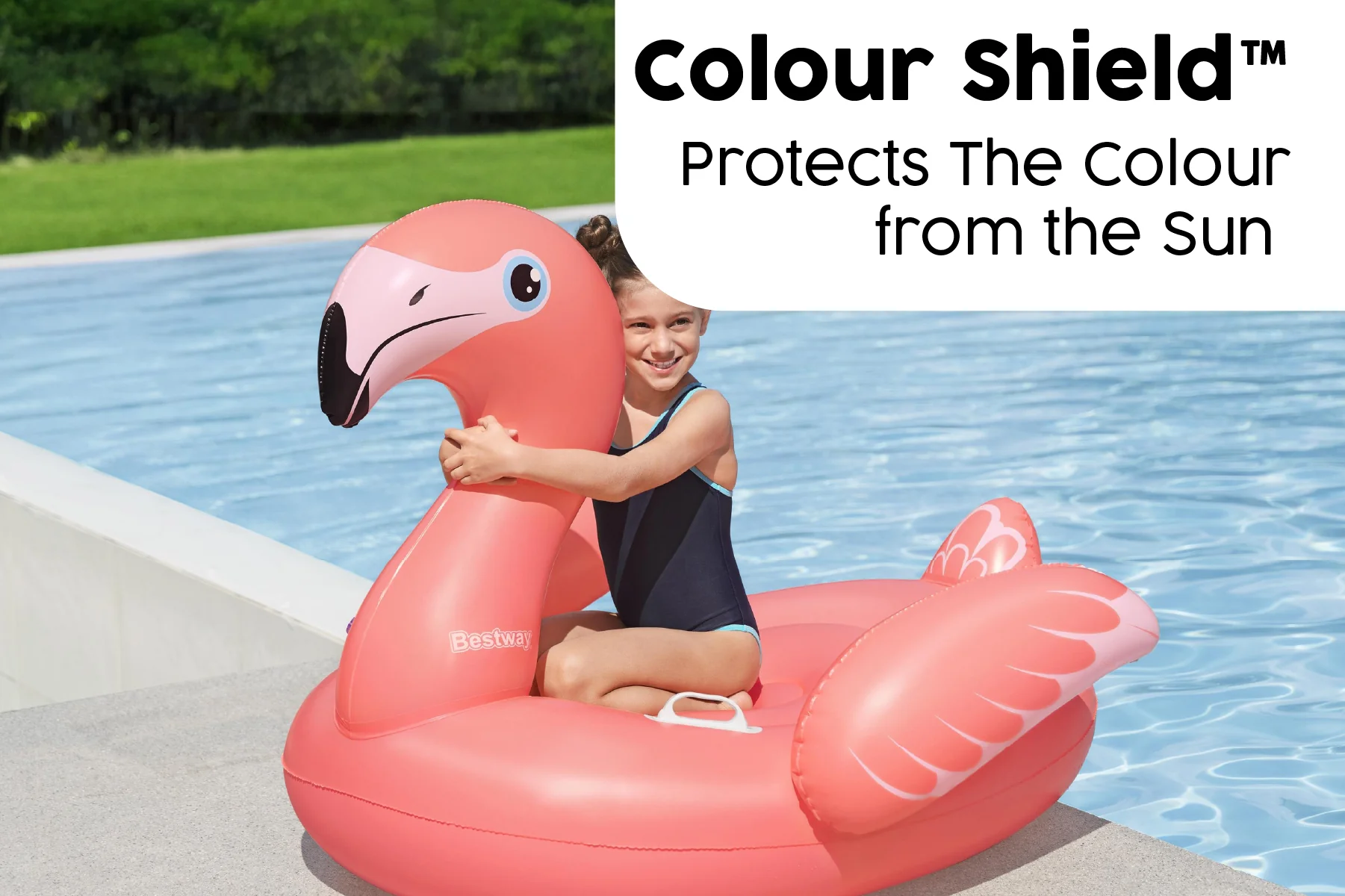 Inflatable Fancy Flamingo Pool Float - Image 5
