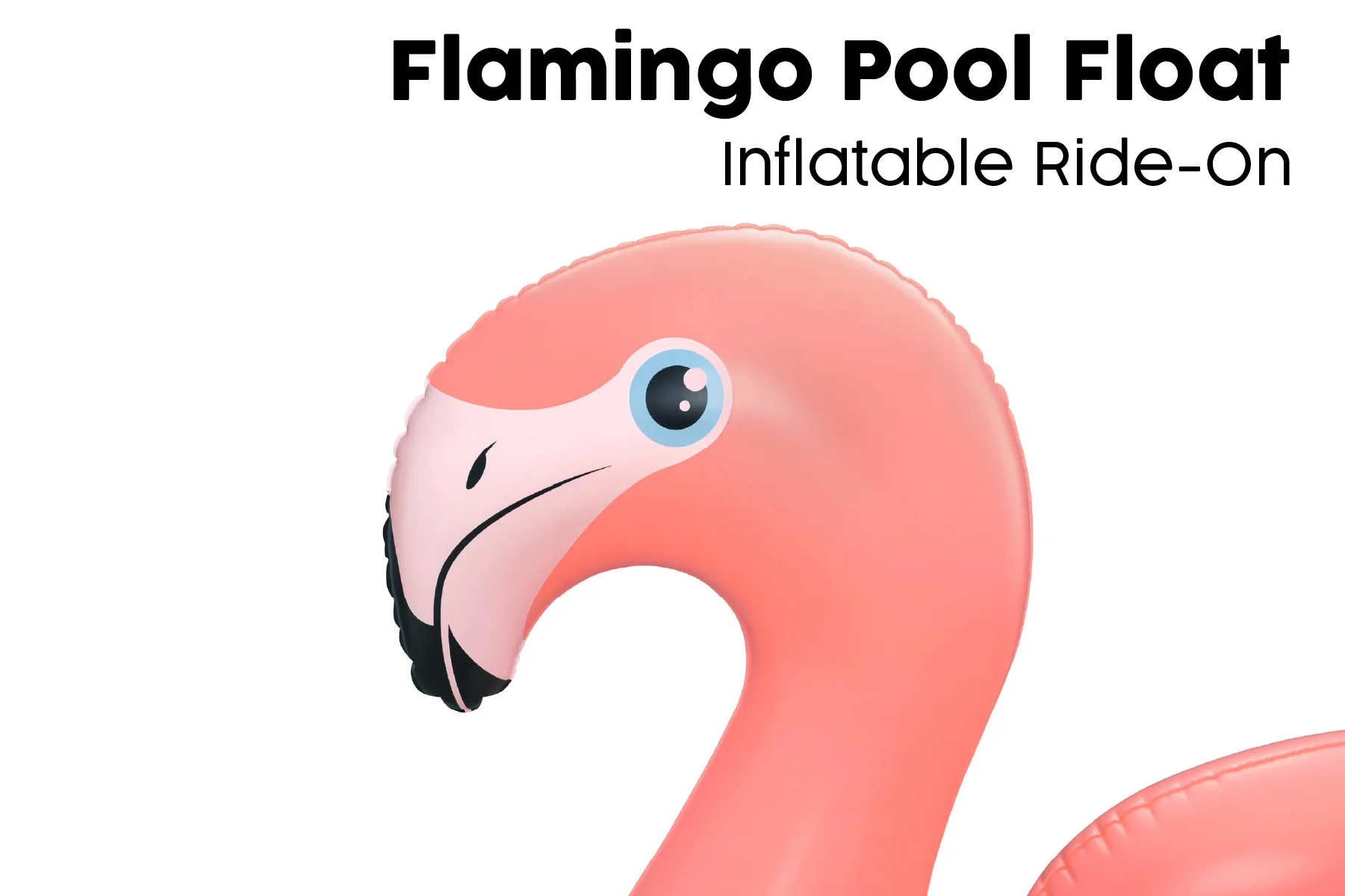 Inflatable Fancy Flamingo Pool Float - Image 7