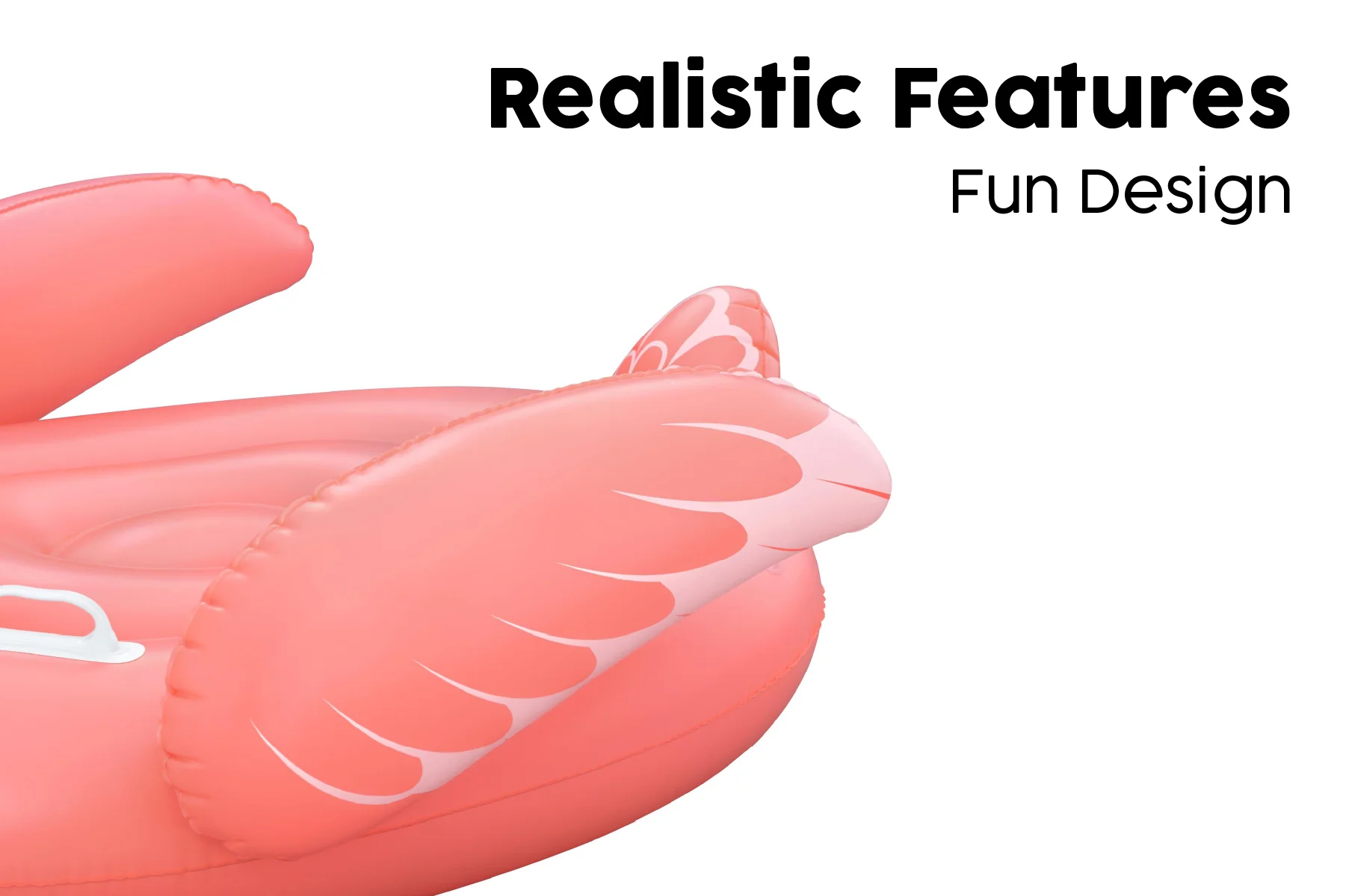 Inflatable Fancy Flamingo Pool Float - Image 8