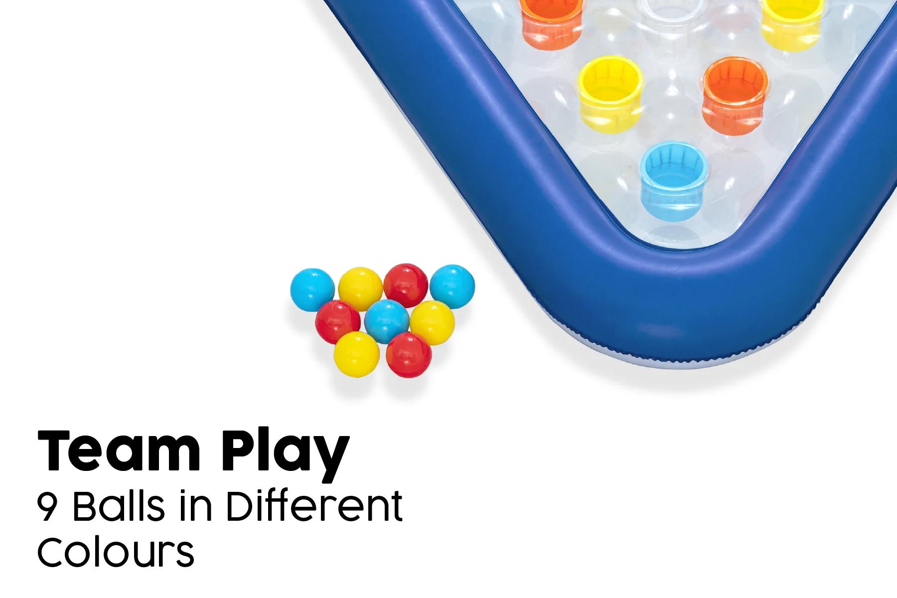 Inflatable Water Pong Pool Game Set - Image 8