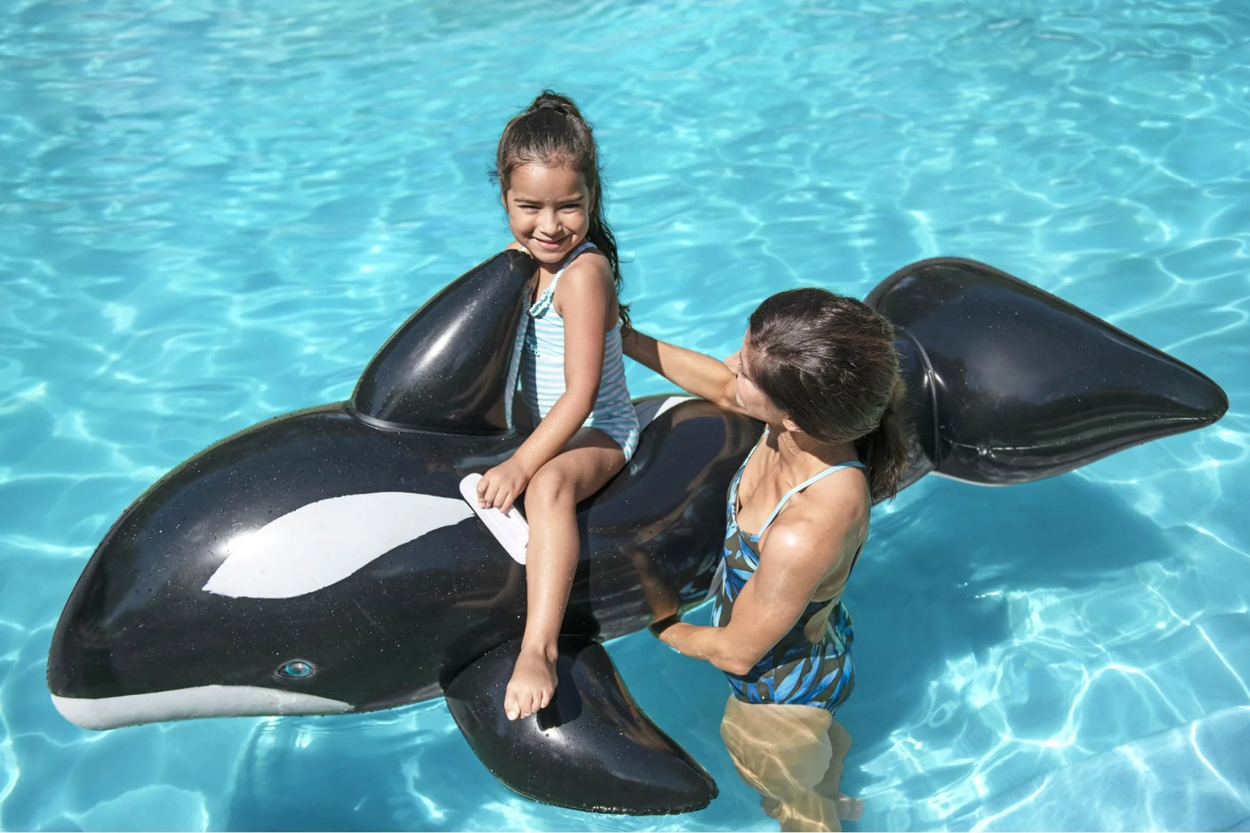 Inflatable Jumbo Whale Pool Float - Image 4