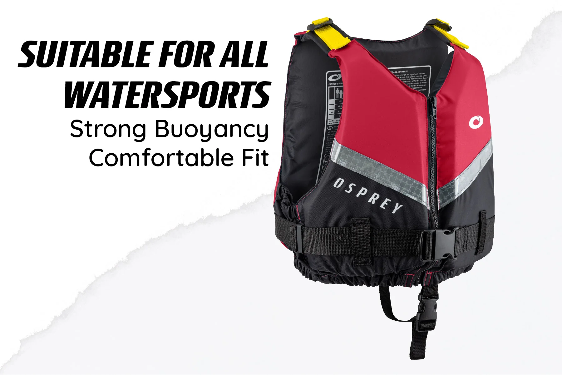 Junior Buoyancy Aid - Red - Image 6