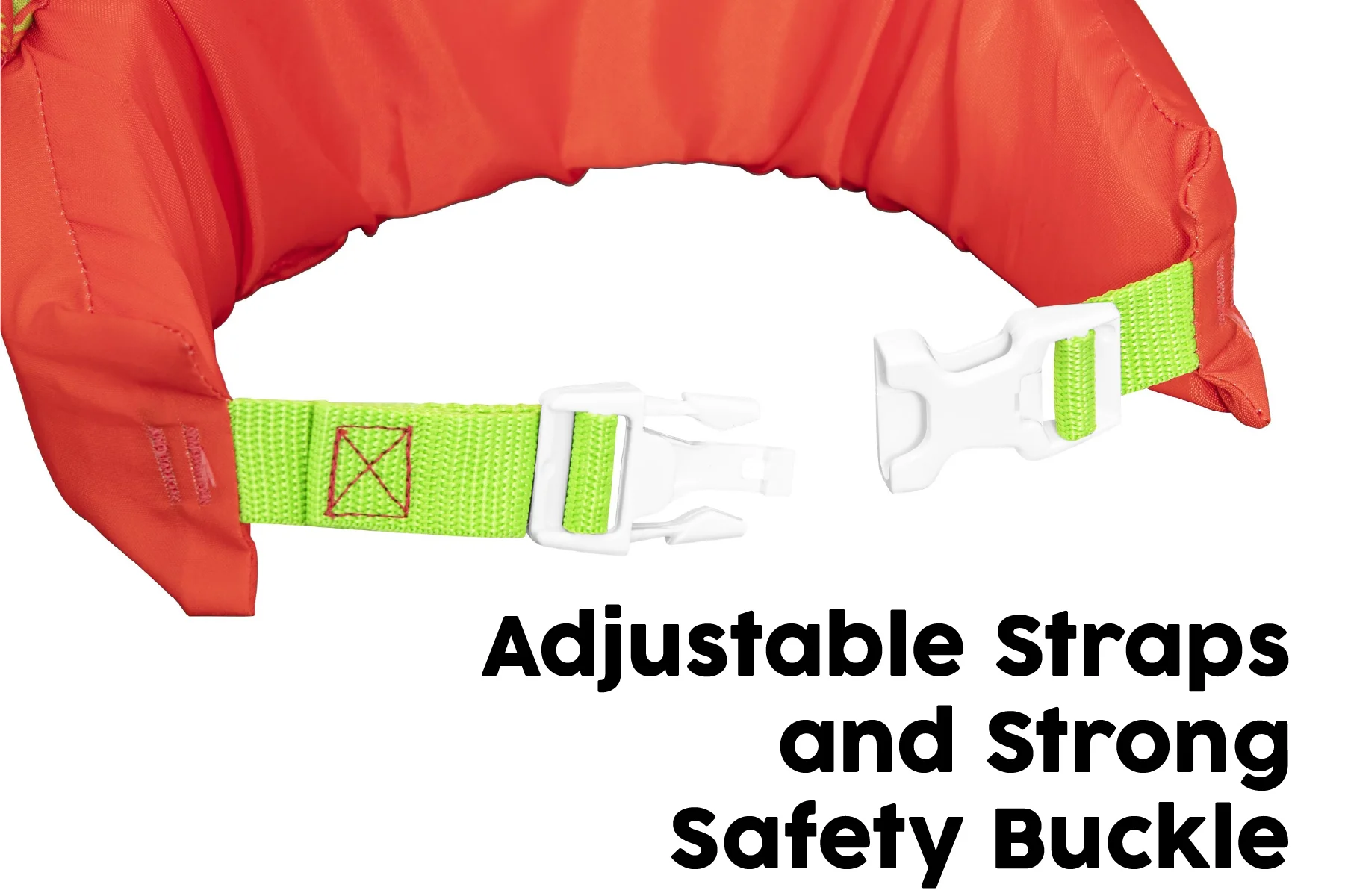 Kids Inflatable Swim Vest with Armbands – Monster - Image 6