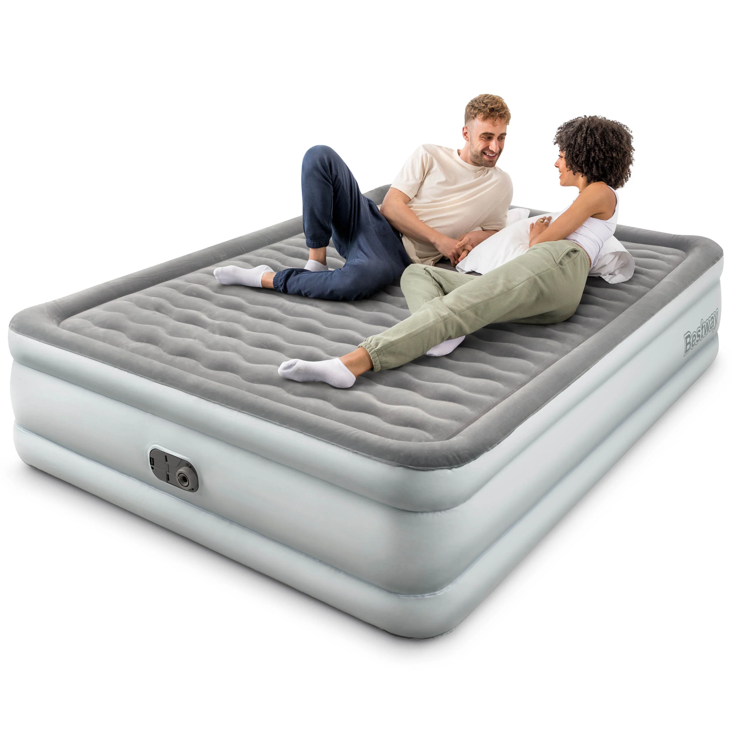 TriTech King Size Airbed with Built-in Pump - Image 3